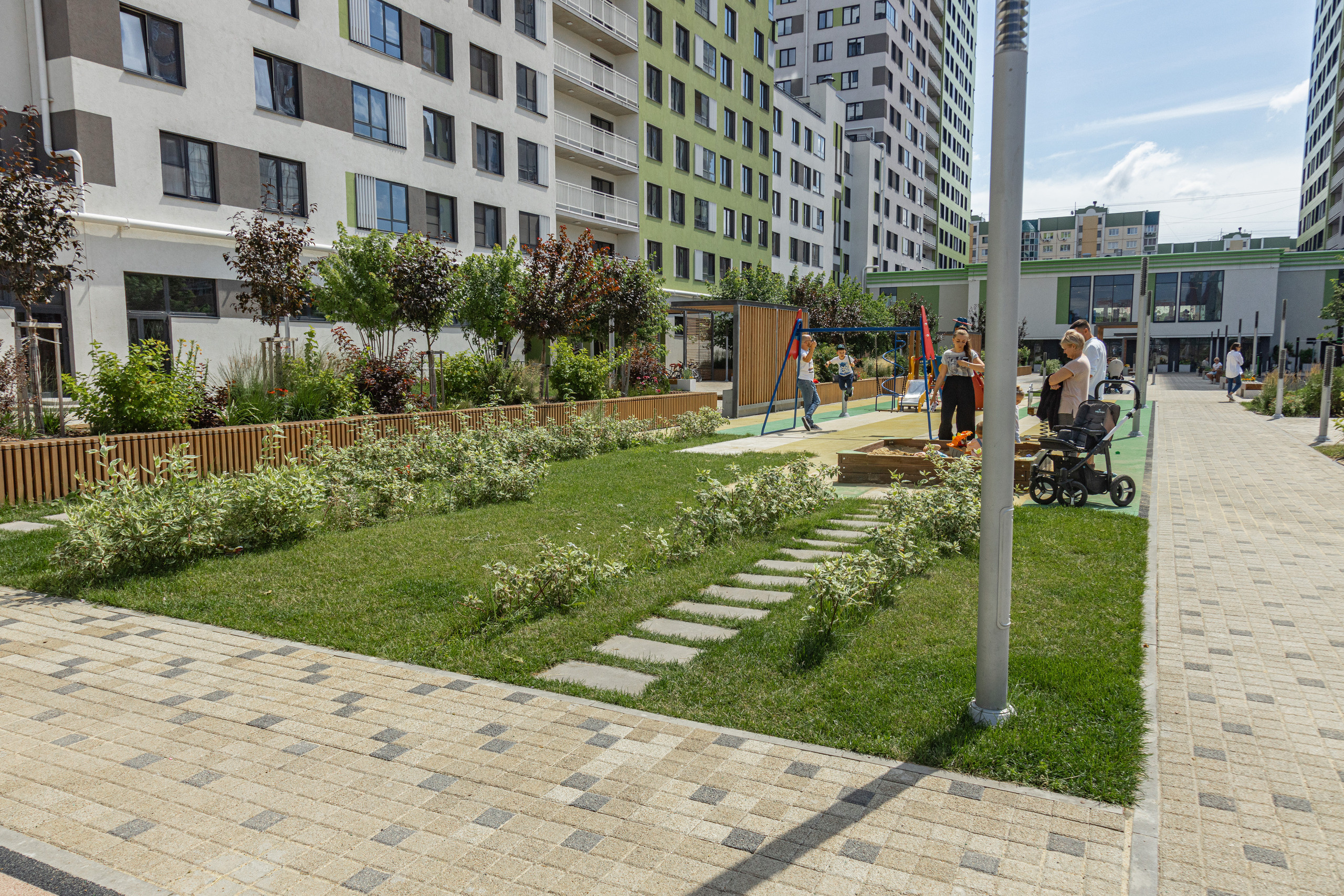 ЖК 5 Столиц, ландшафтный дизайн. Фотограф, видеограф