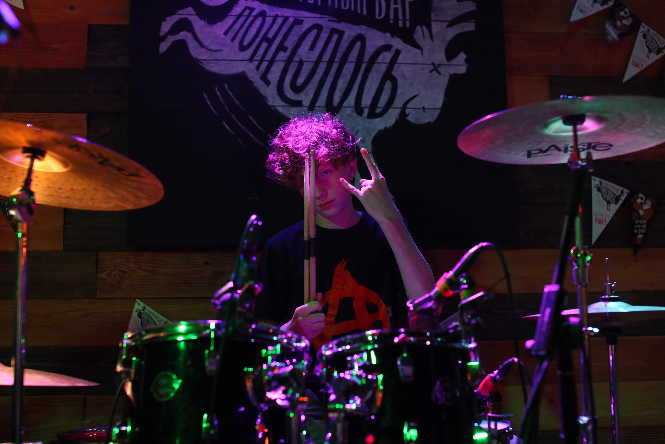 Отчётный концерт «Нешкола барабанов». Фотограф, видеограф