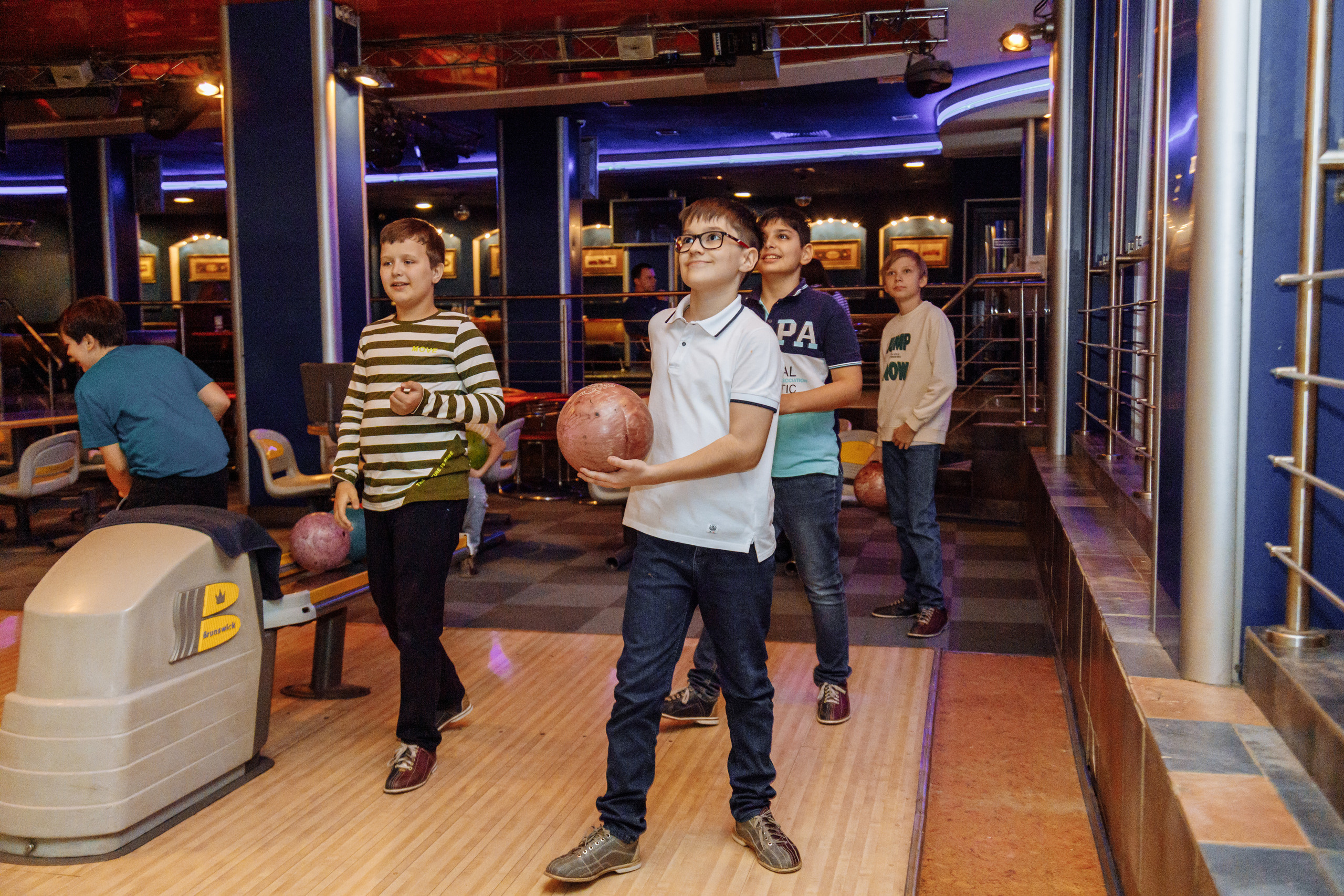 День рождения в боулинге. Фотограф, видеограф