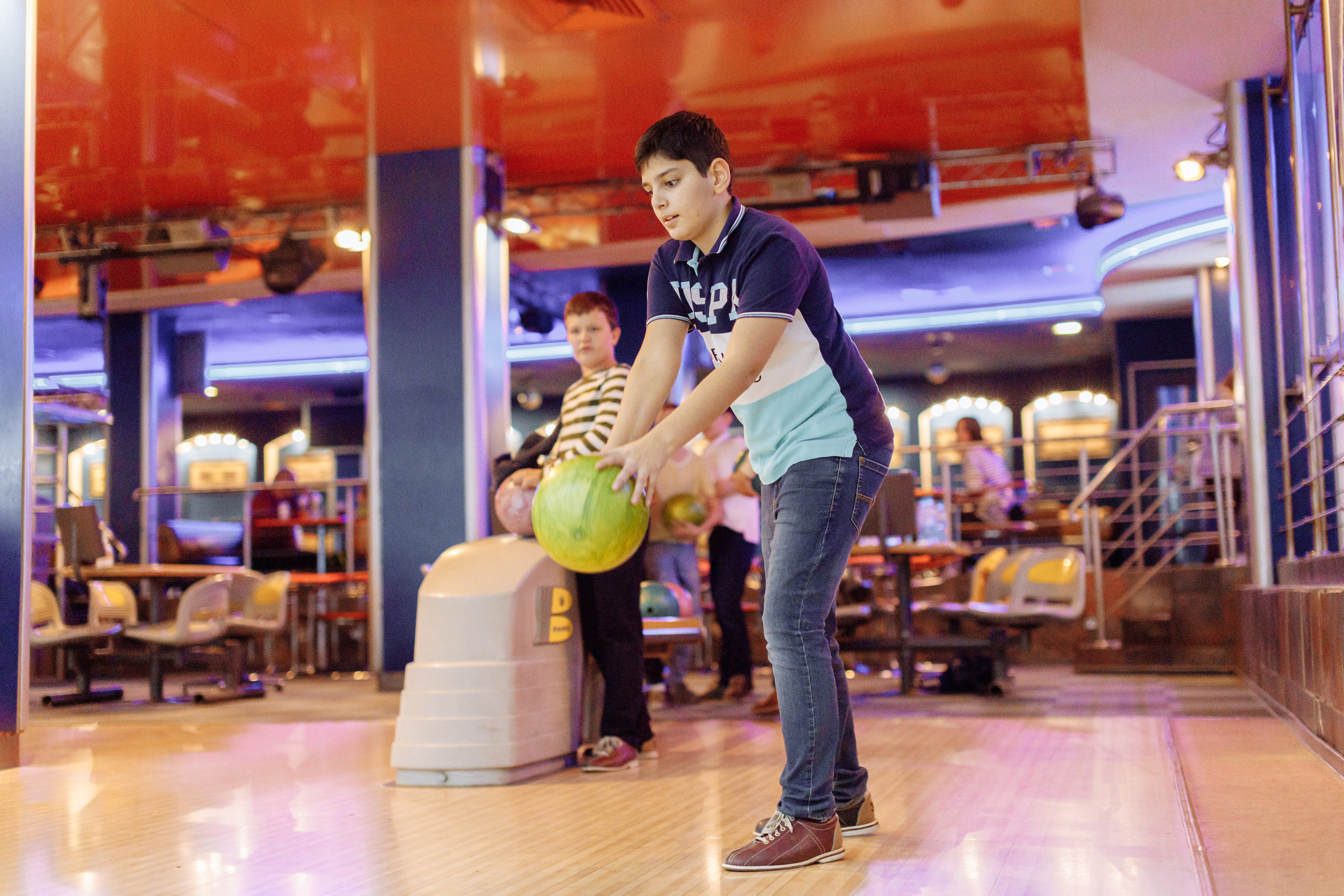 День рождения в боулинге. Фотограф, видеограф