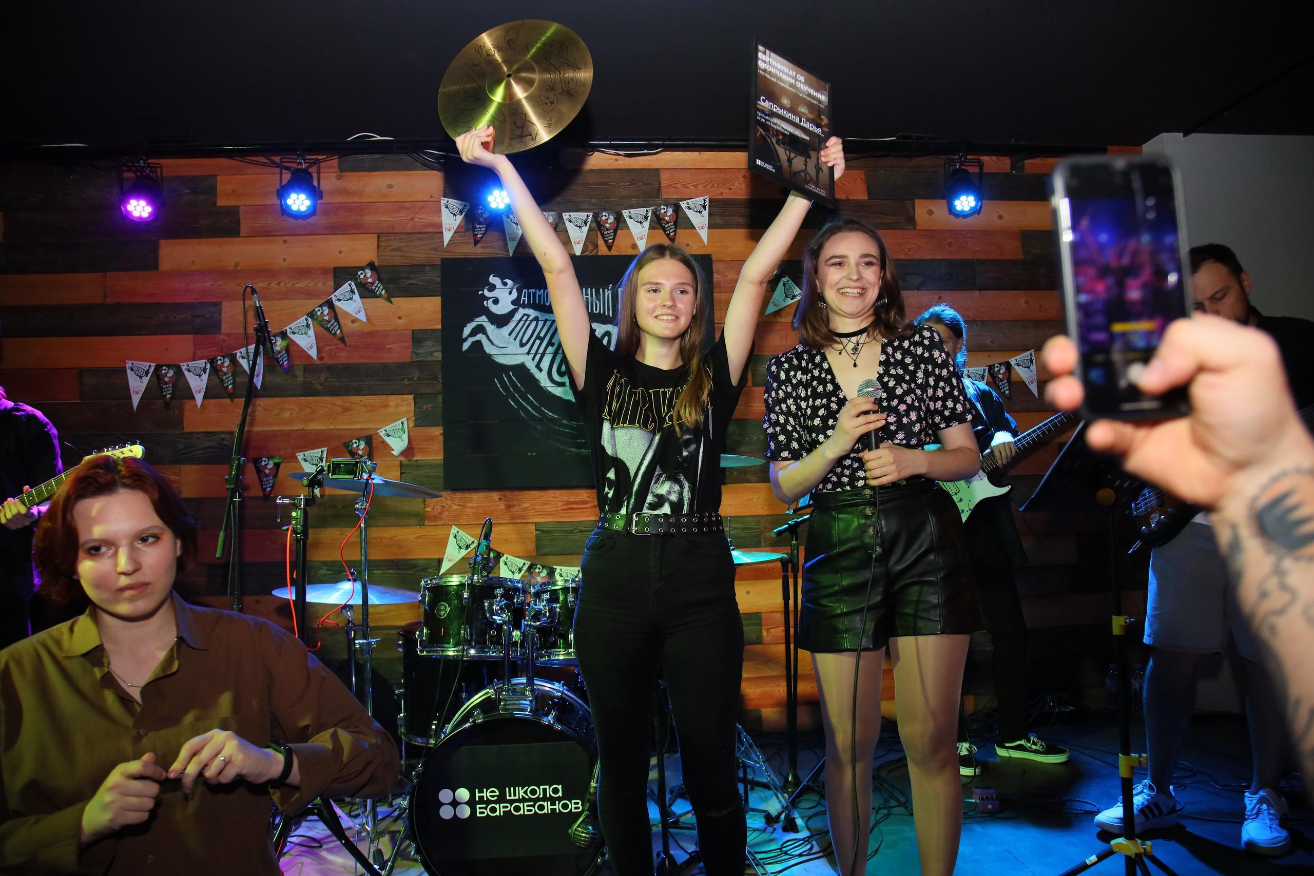 Отчётный концерт «Нешкола барабанов». Фотограф, видеограф