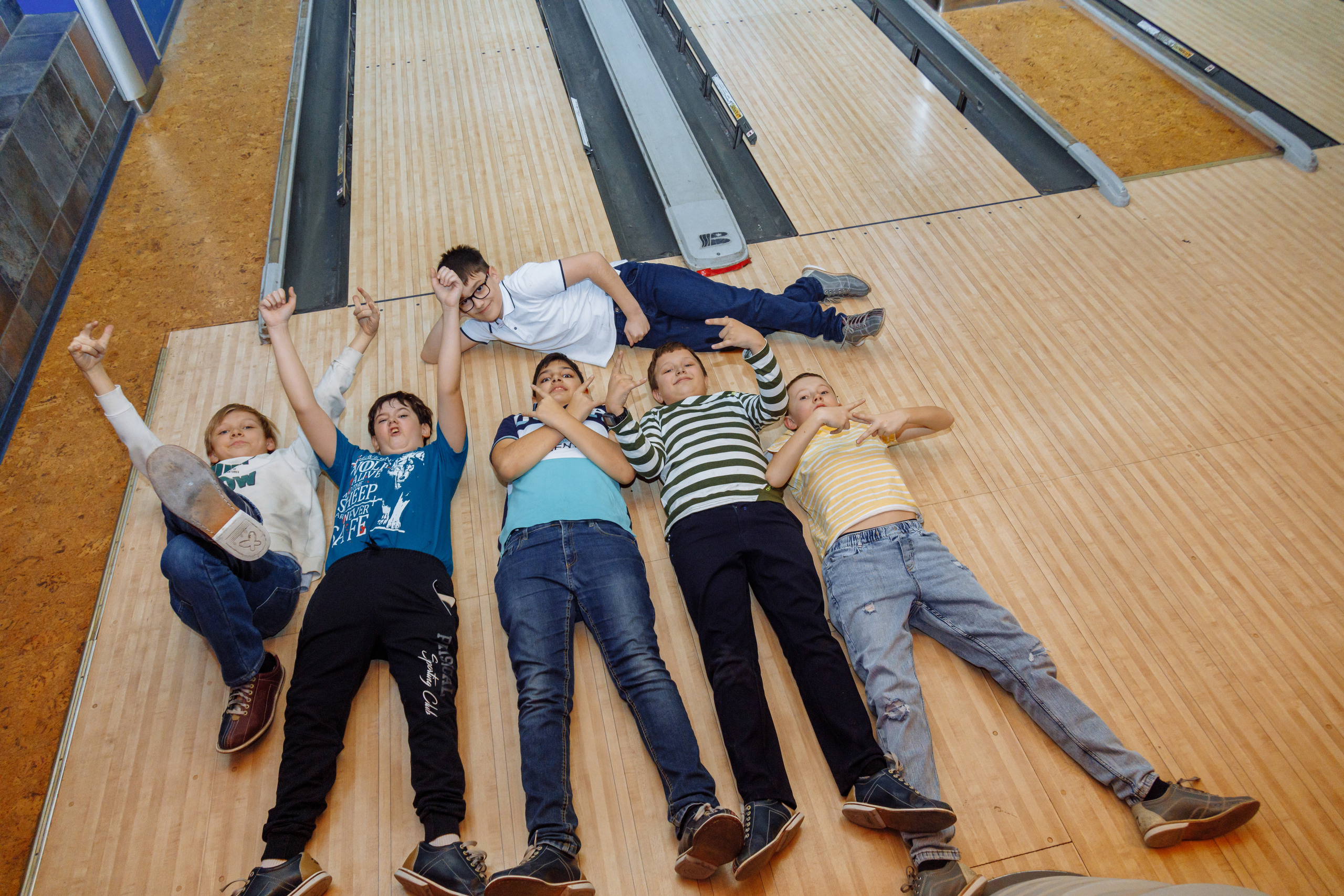 День рождения в боулинге. Фотограф, видеограф