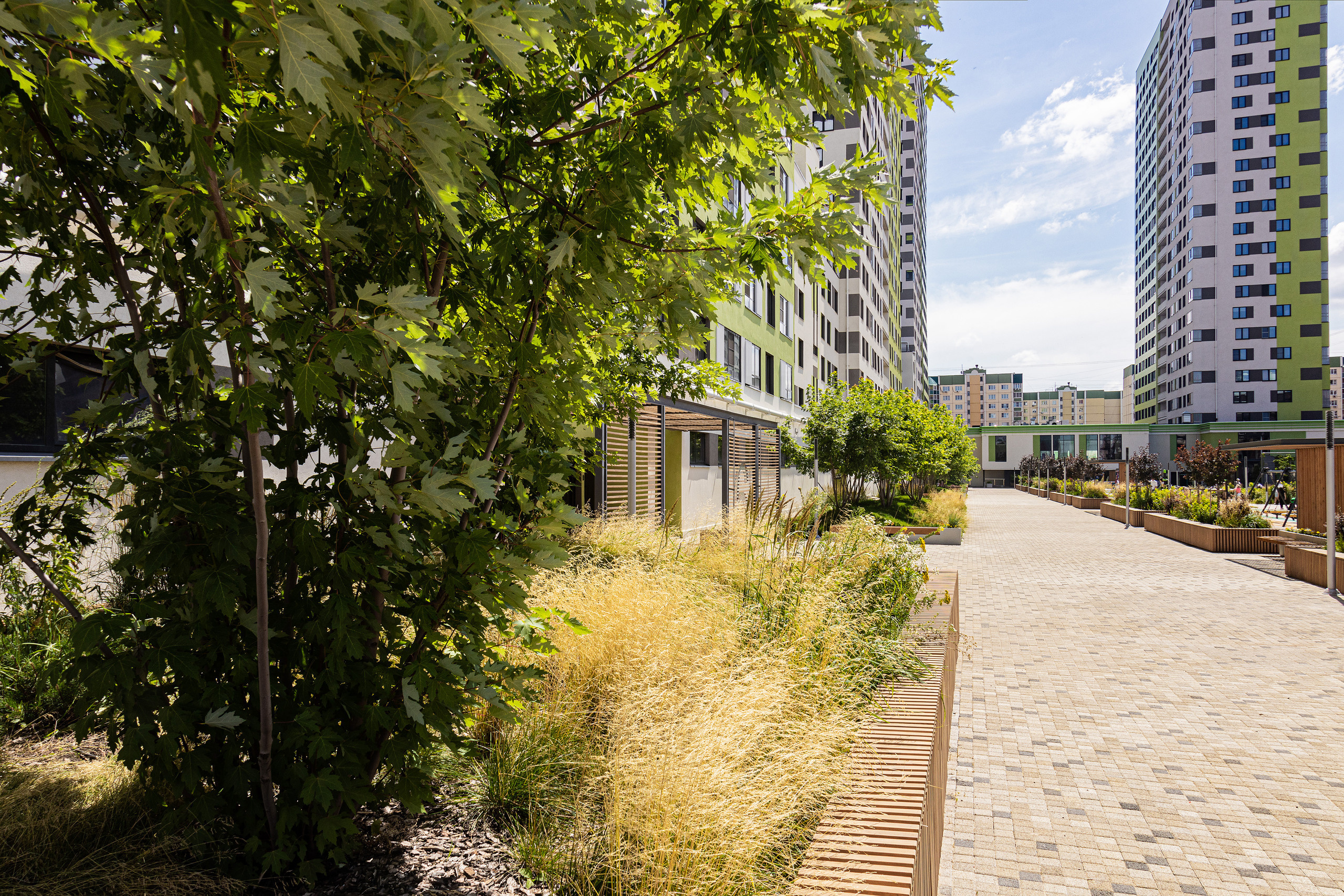 ЖК 5 Столиц, ландшафтный дизайн. Фотограф, видеограф