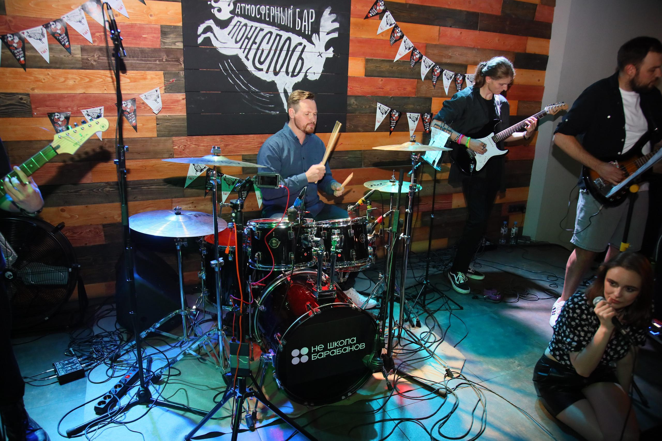 Отчётный концерт «Нешкола барабанов». Фотограф, видеограф