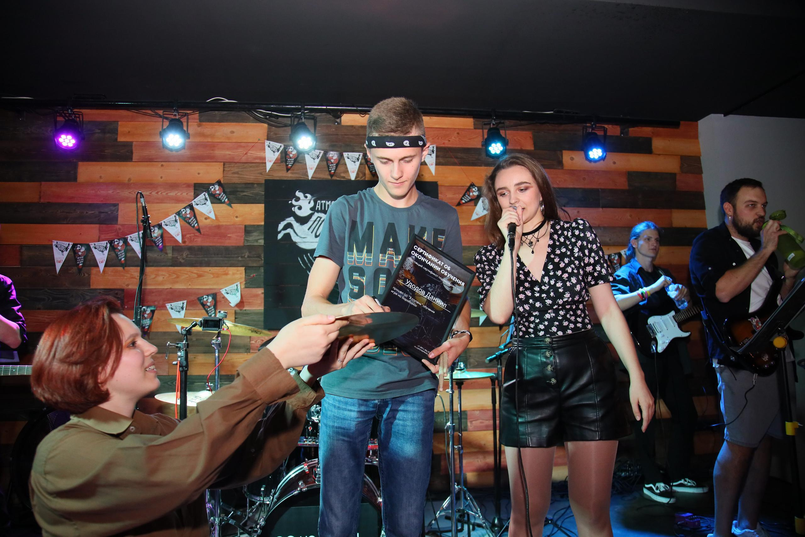 Отчётный концерт «Нешкола барабанов». Фотограф, видеограф