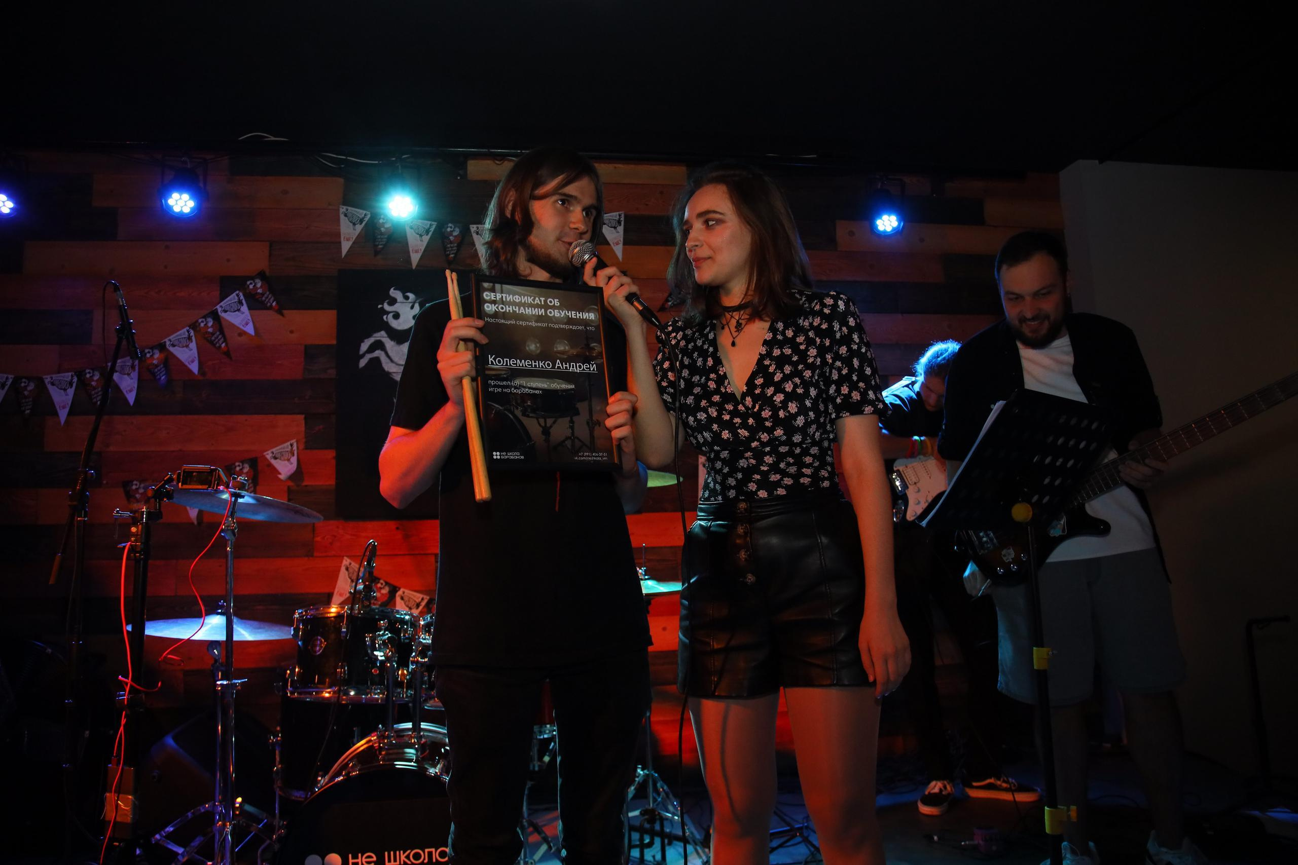 Отчётный концерт «Нешкола барабанов». Фотограф, видеограф