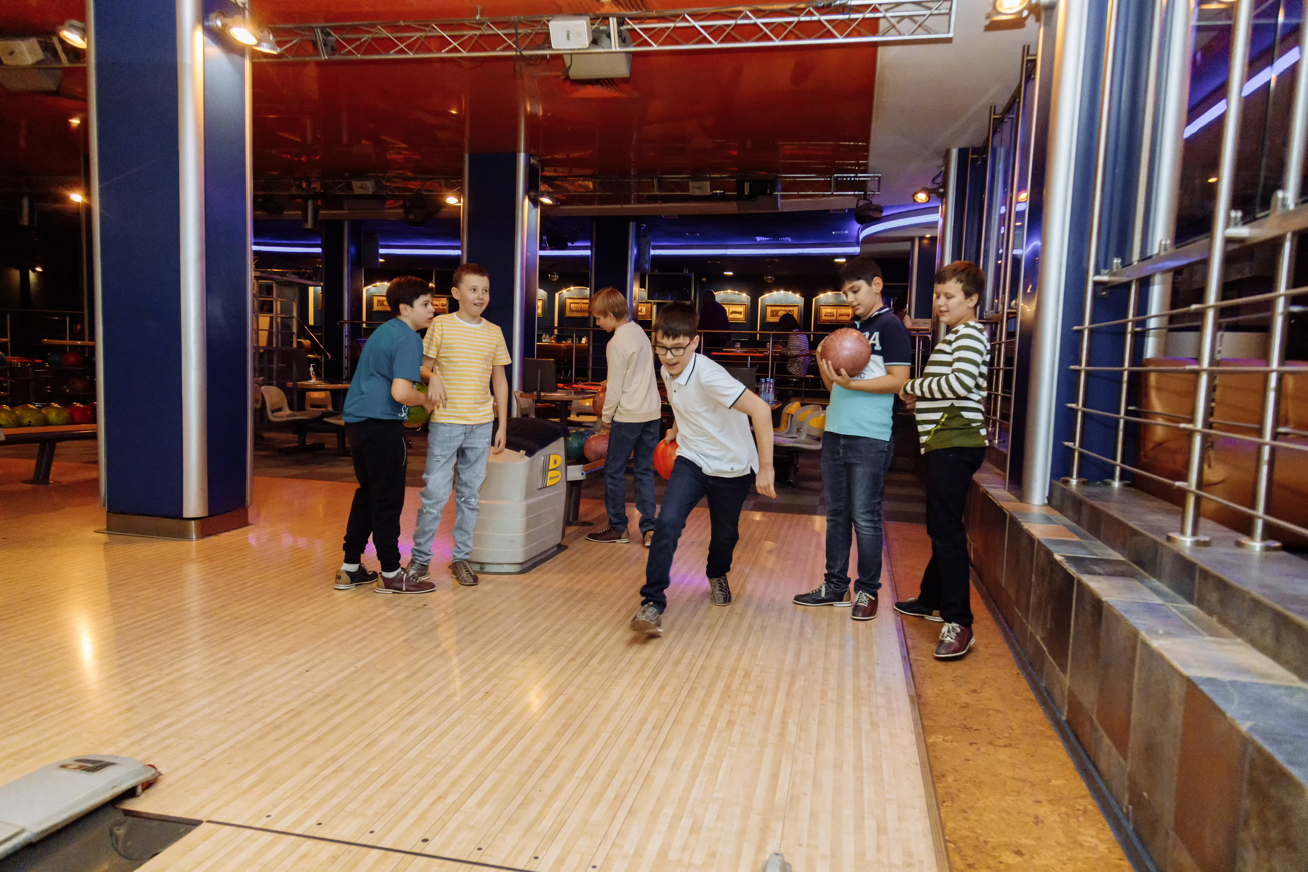 День рождения в боулинге. Фотограф, видеограф