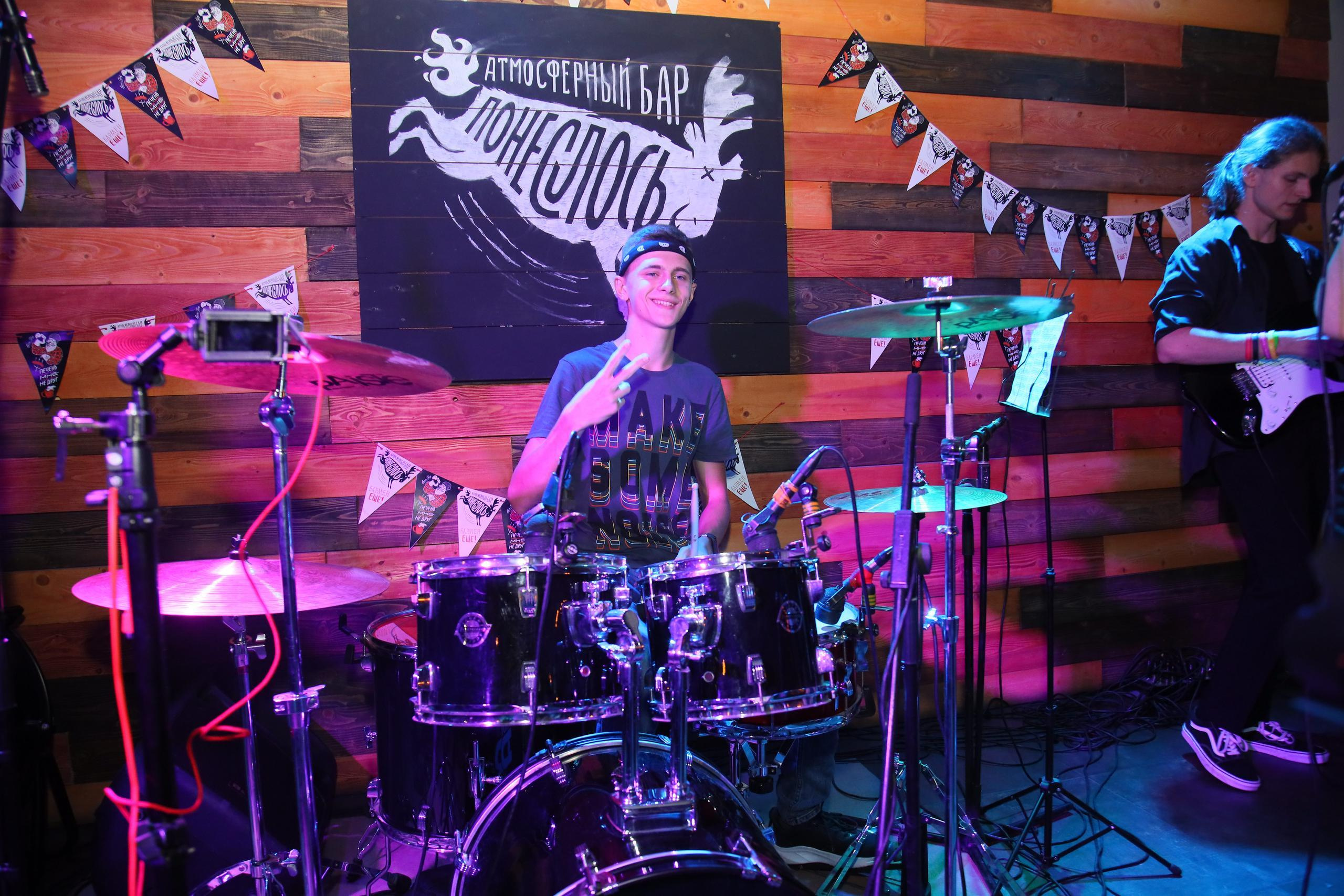 Отчётный концерт «Нешкола барабанов». Фотограф, видеограф