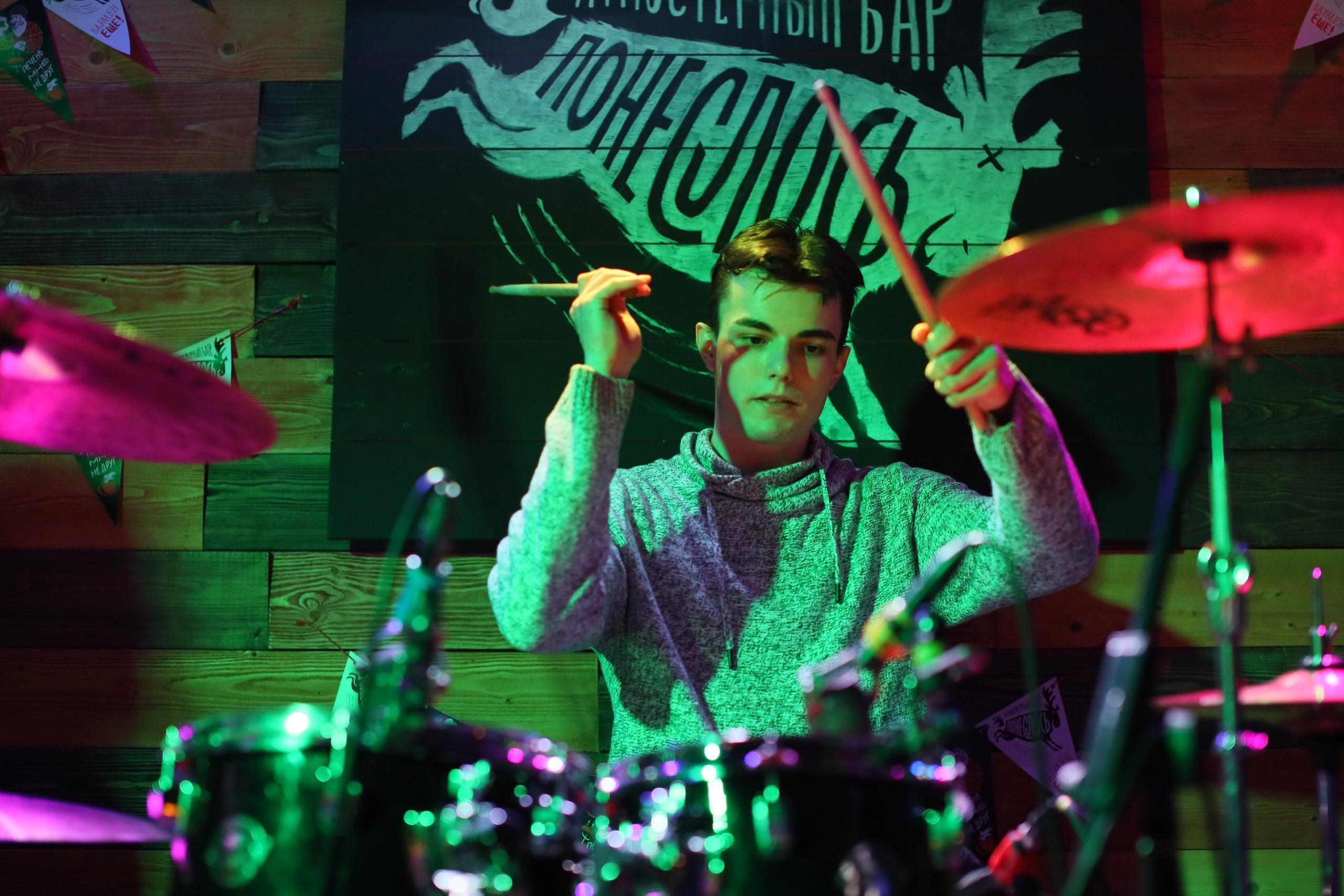 Отчётный концерт «Нешкола барабанов». Фотограф, видеограф