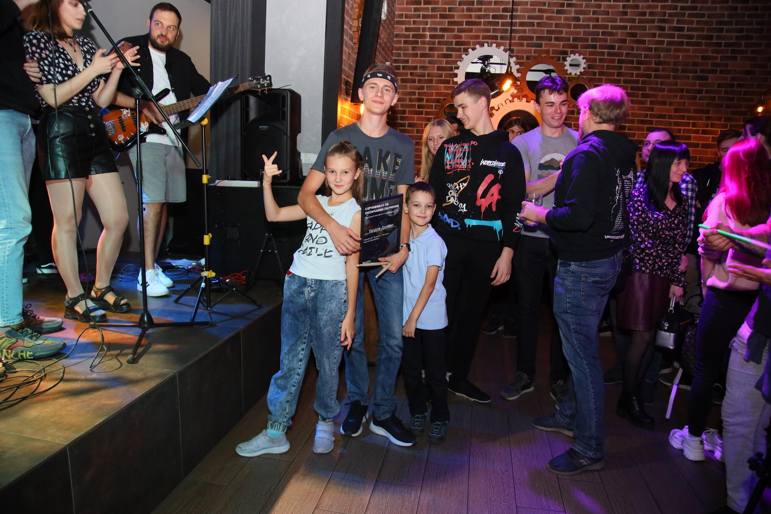 Отчётный концерт «Нешкола барабанов». Фотограф, видеограф