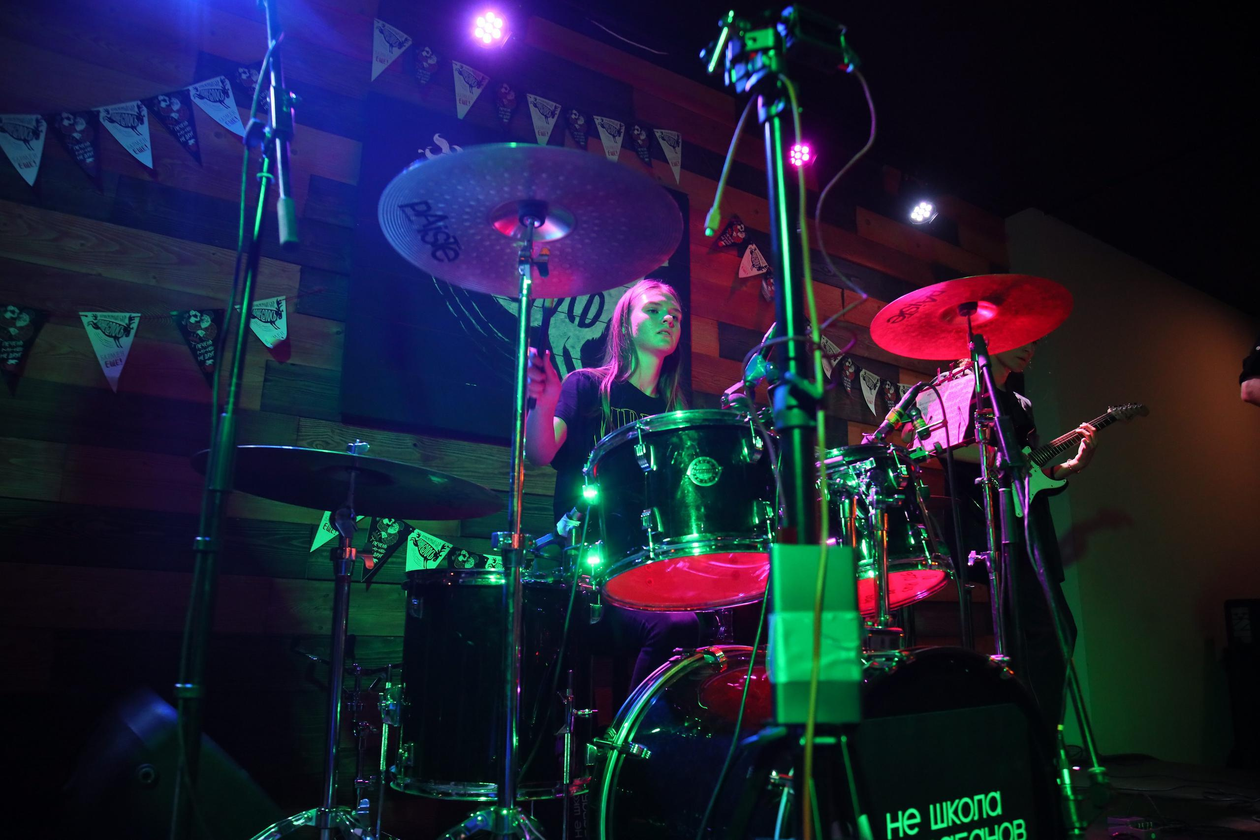 Отчётный концерт «Нешкола барабанов». Фотограф, видеограф