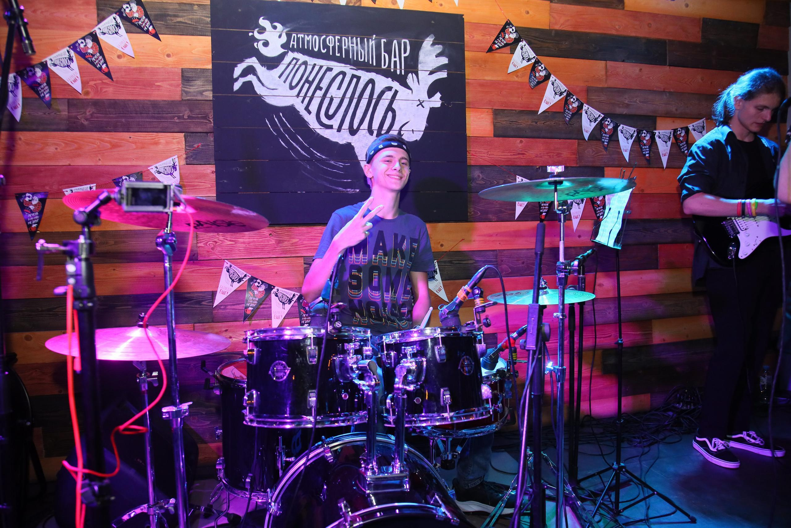 Отчётный концерт «Нешкола барабанов». Фотограф, видеограф