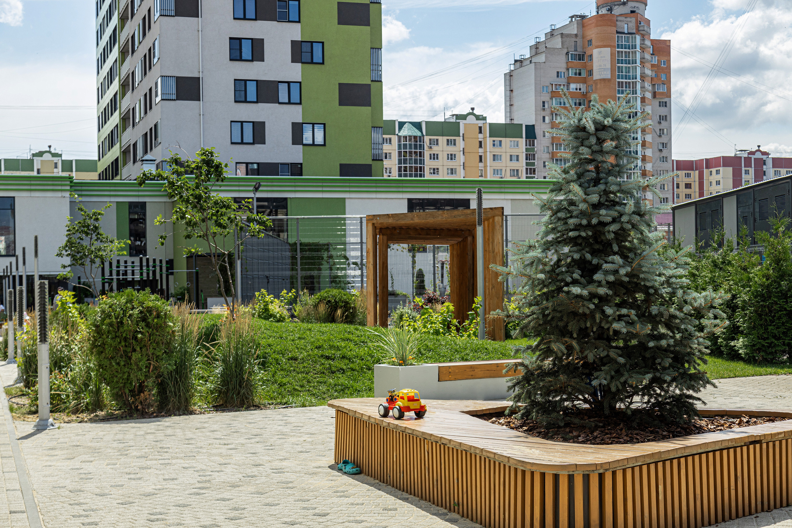 ЖК 5 Столиц, ландшафтный дизайн. Фотограф, видеограф