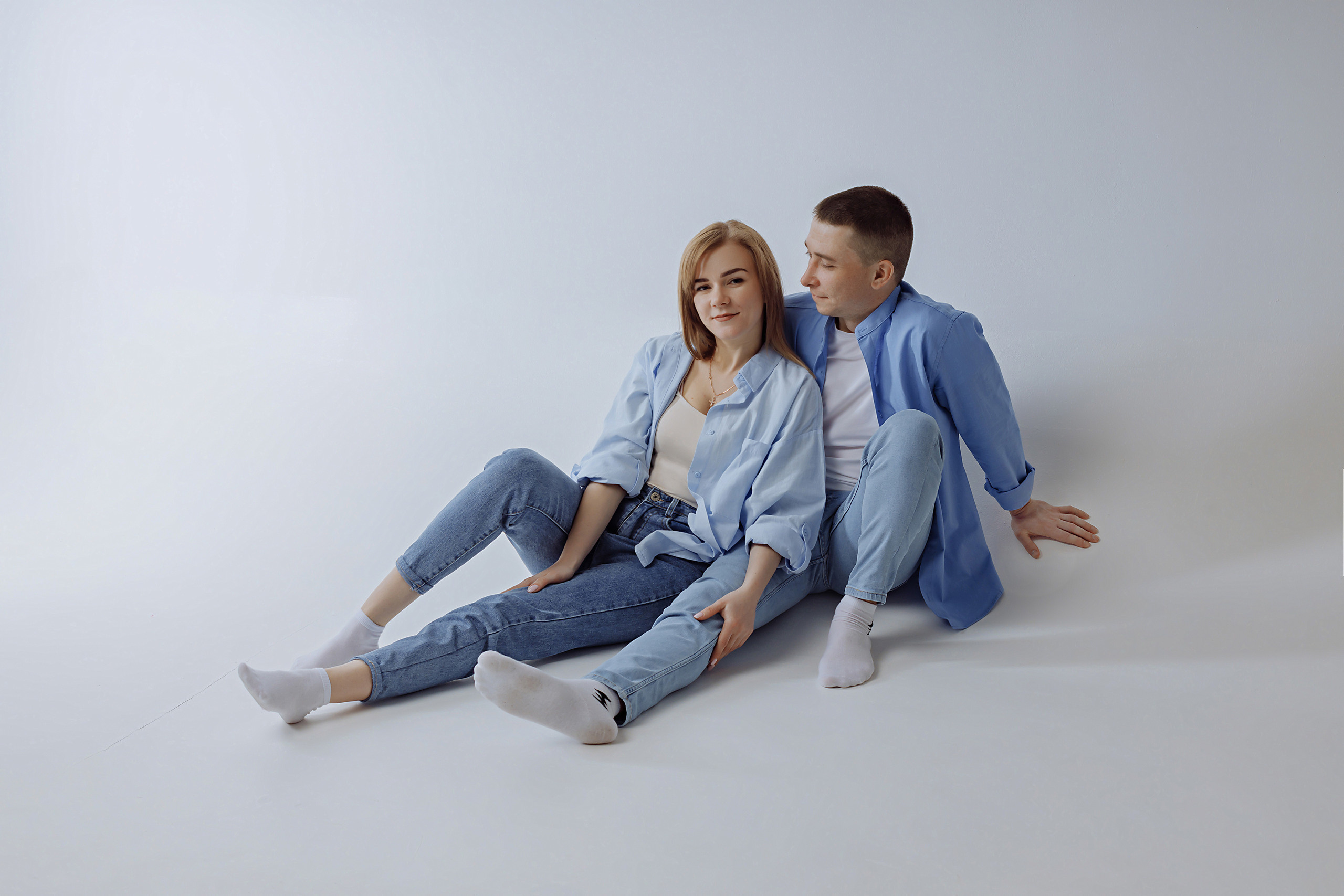 В студии. Фотограф, видеограф