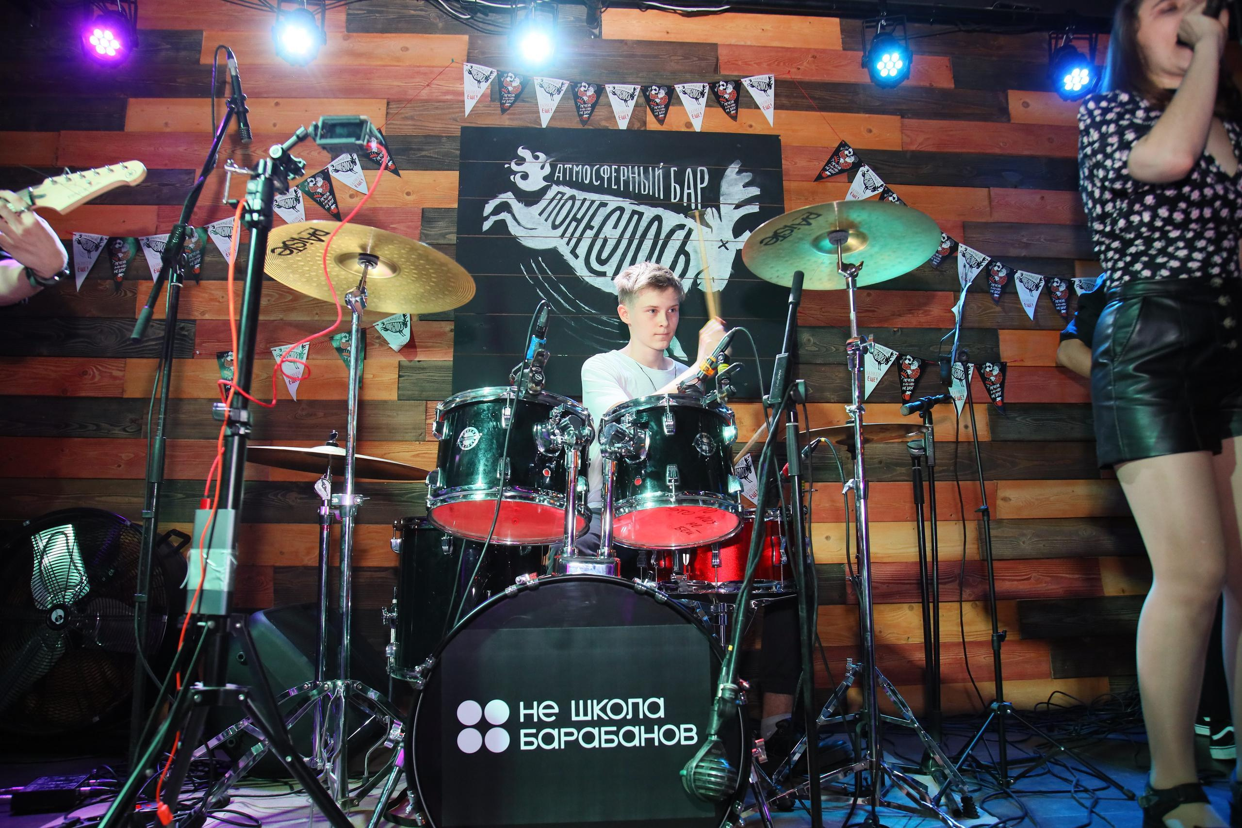 Отчётный концерт «Нешкола барабанов». Фотограф, видеограф