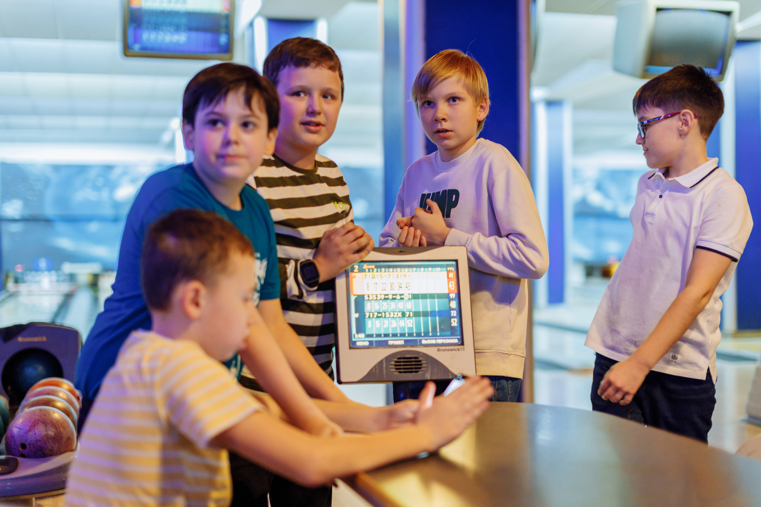 День рождения в боулинге. Фотограф, видеограф