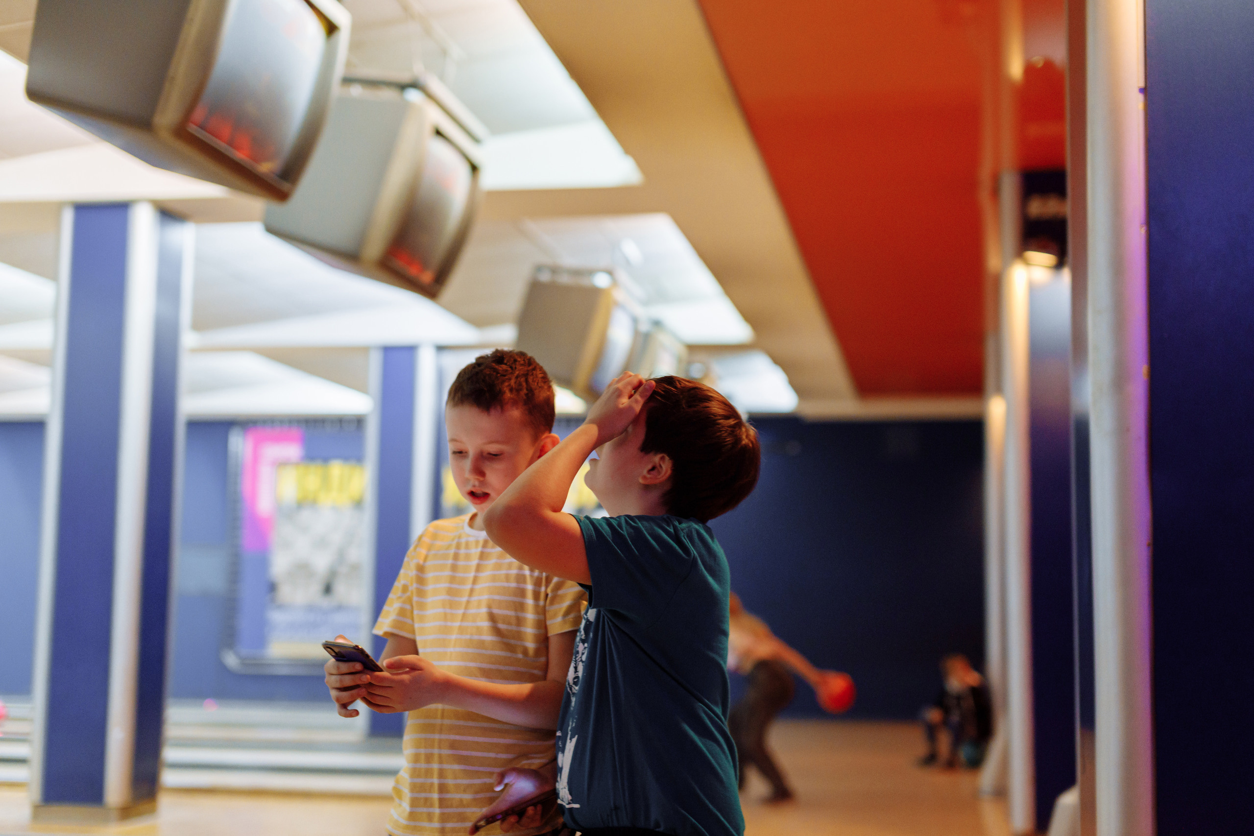 День рождения в боулинге. Фотограф, видеограф