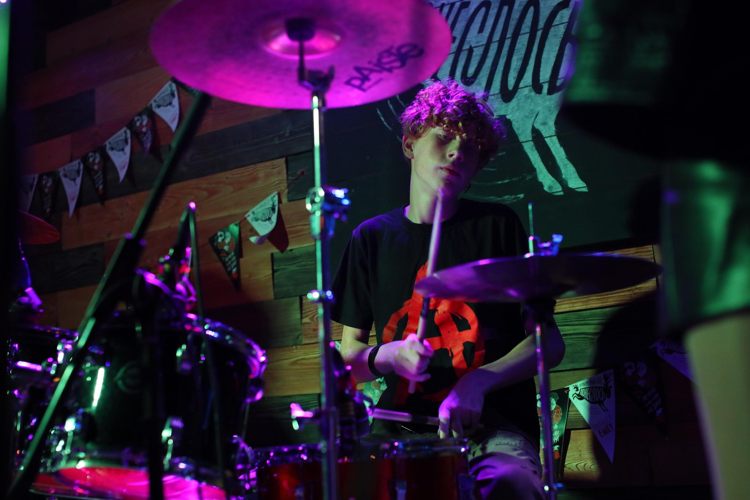 Отчётный концерт «Нешкола барабанов». Фотограф, видеограф