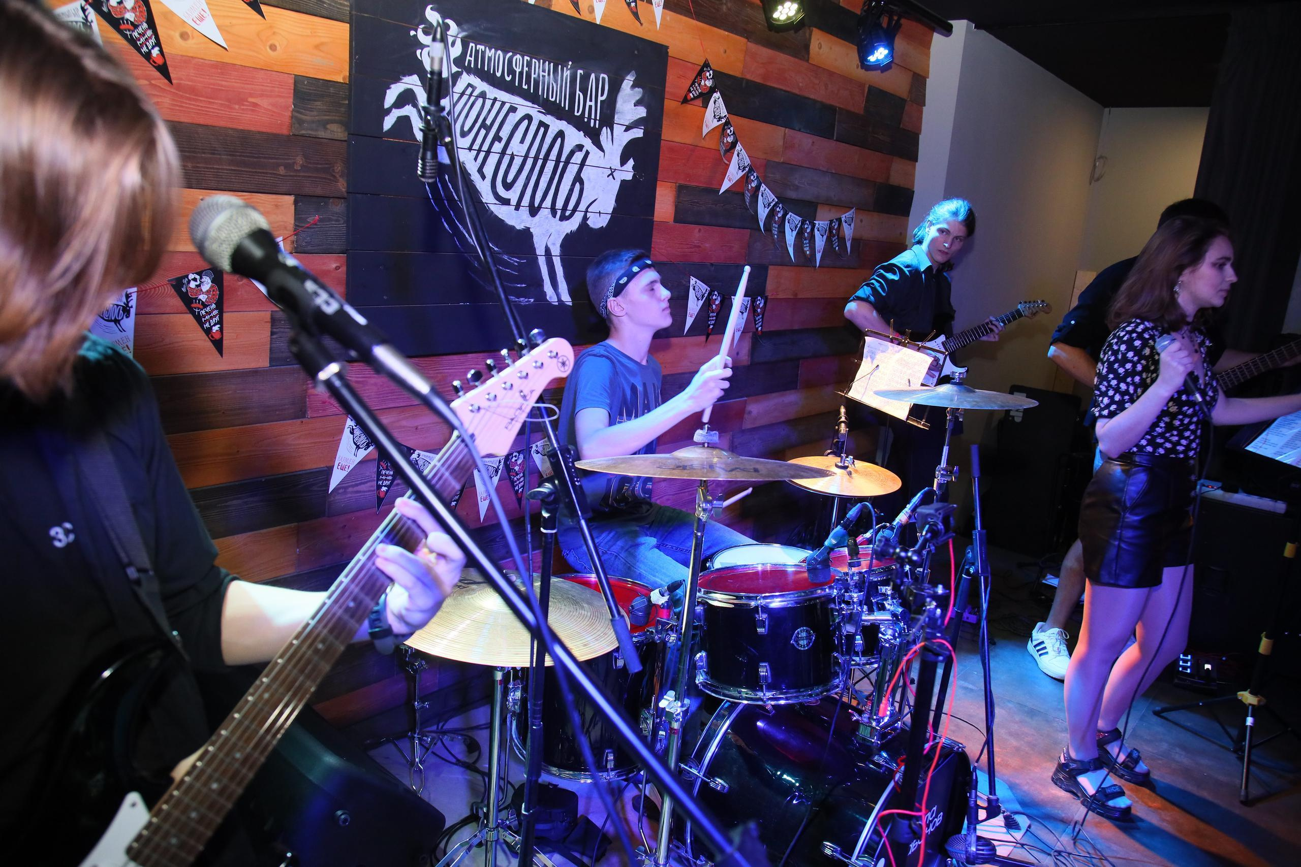 Отчётный концерт «Нешкола барабанов». Фотограф, видеограф