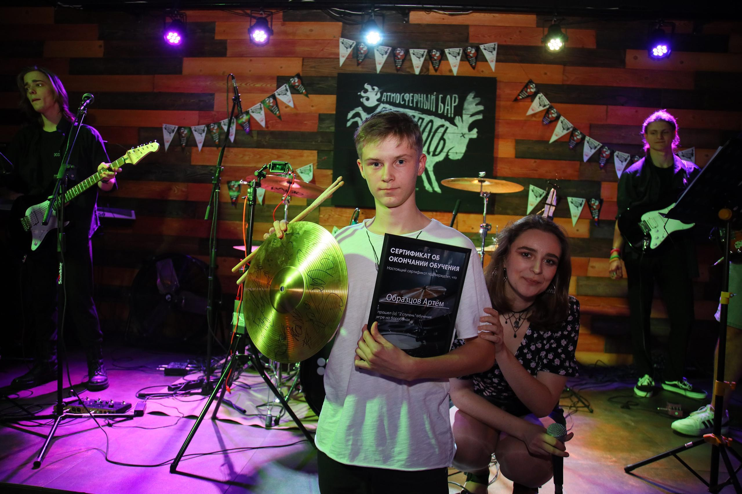 Отчётный концерт «Нешкола барабанов». Фотограф, видеограф