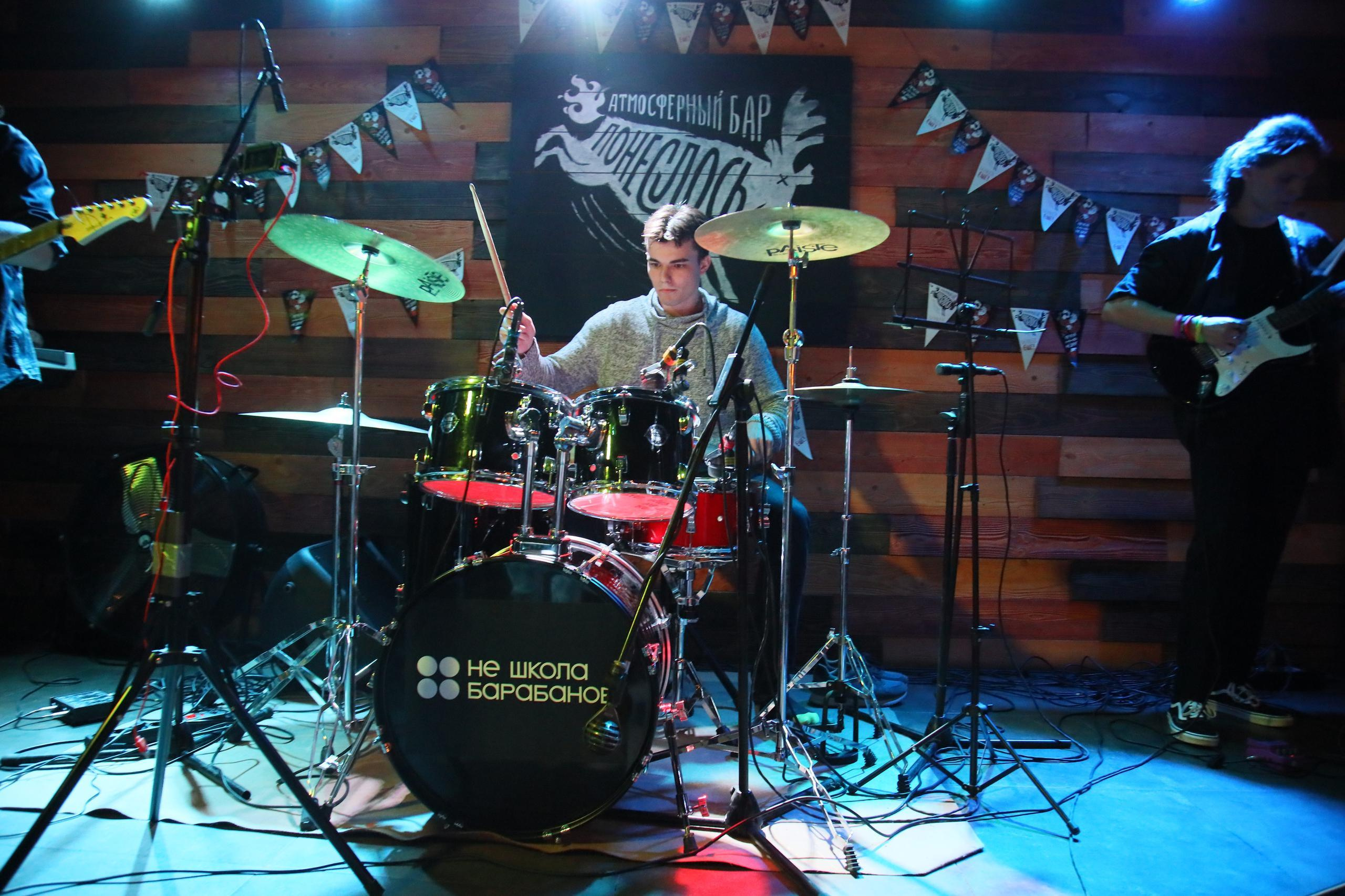 Отчётный концерт «Нешкола барабанов». Фотограф, видеограф