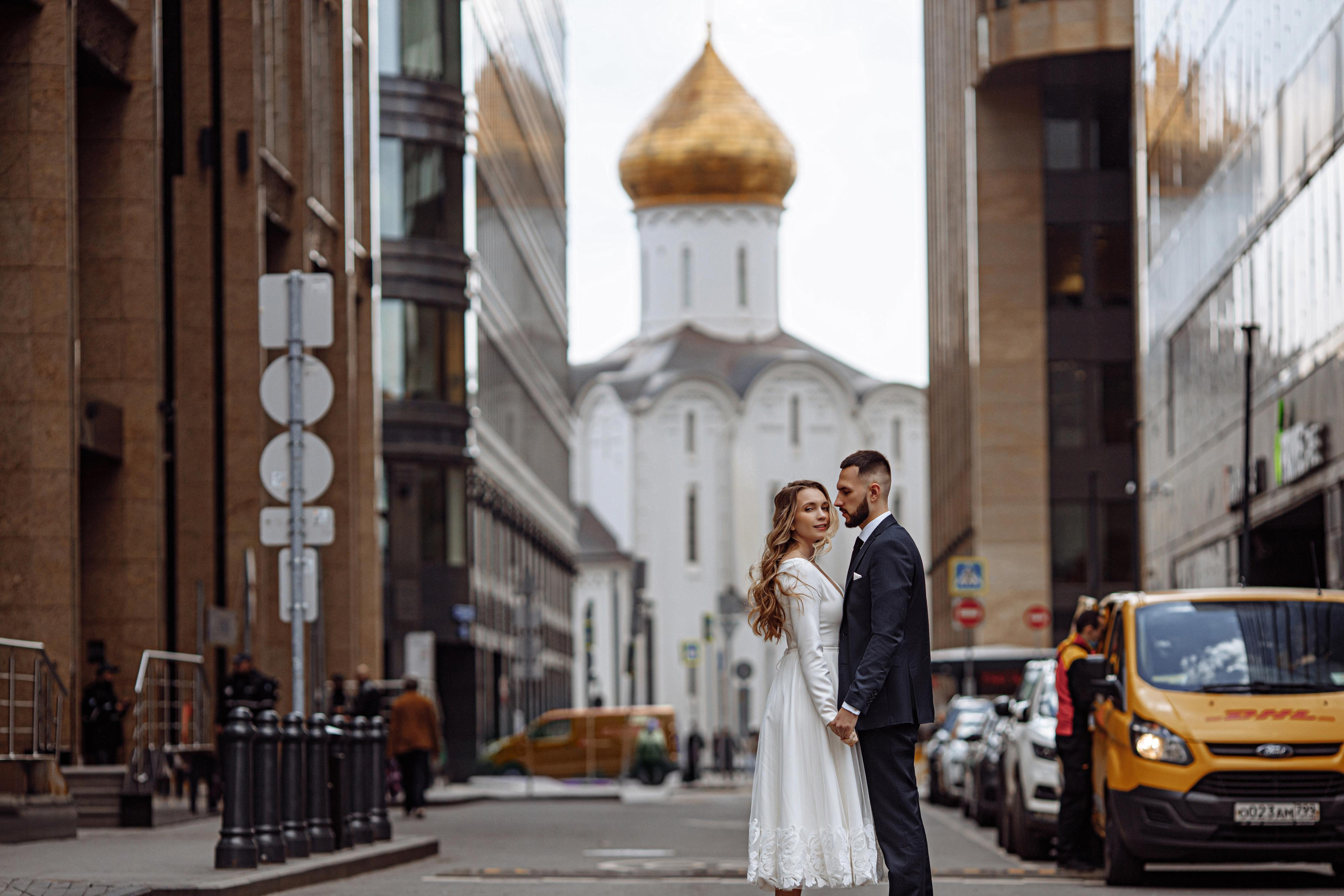 Небольшая свадебная фотосессия Иван и Ирина. Москва. Фотограф, видеограф