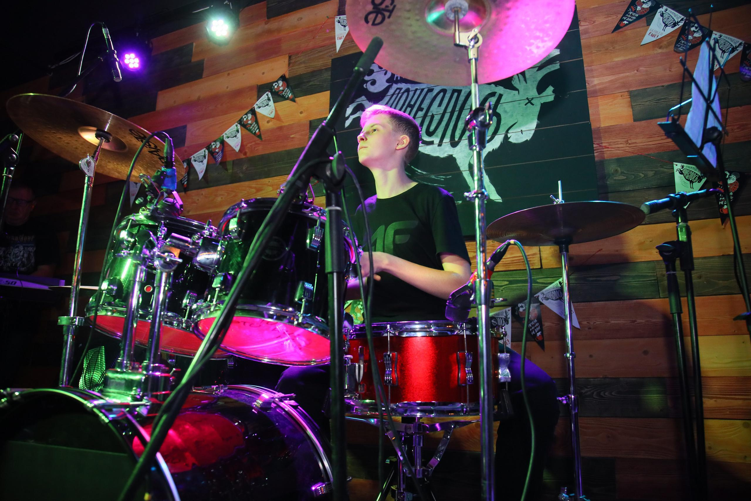 Отчётный концерт «Нешкола барабанов». Фотограф, видеограф