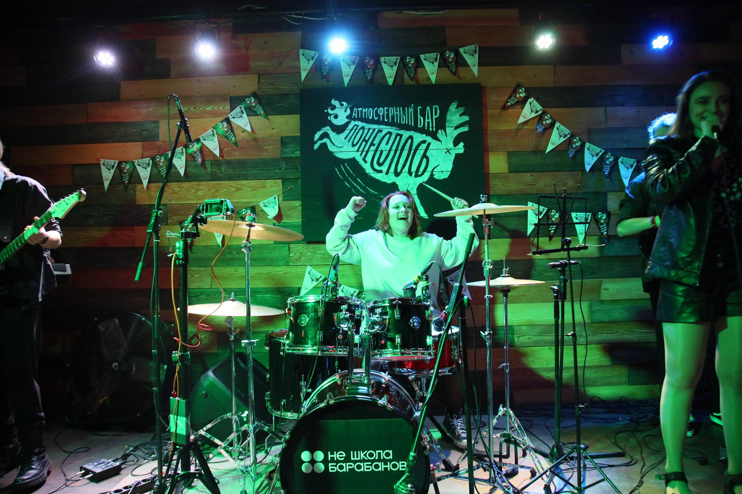 Отчётный концерт «Нешкола барабанов». Фотограф, видеограф