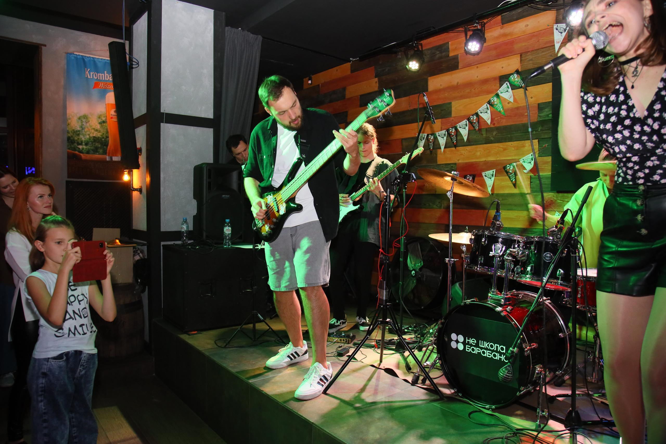 Отчётный концерт «Нешкола барабанов». Фотограф, видеограф