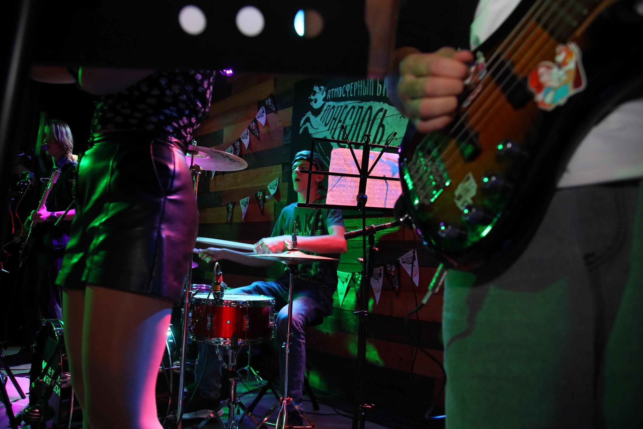 Отчётный концерт «Нешкола барабанов». Фотограф, видеограф