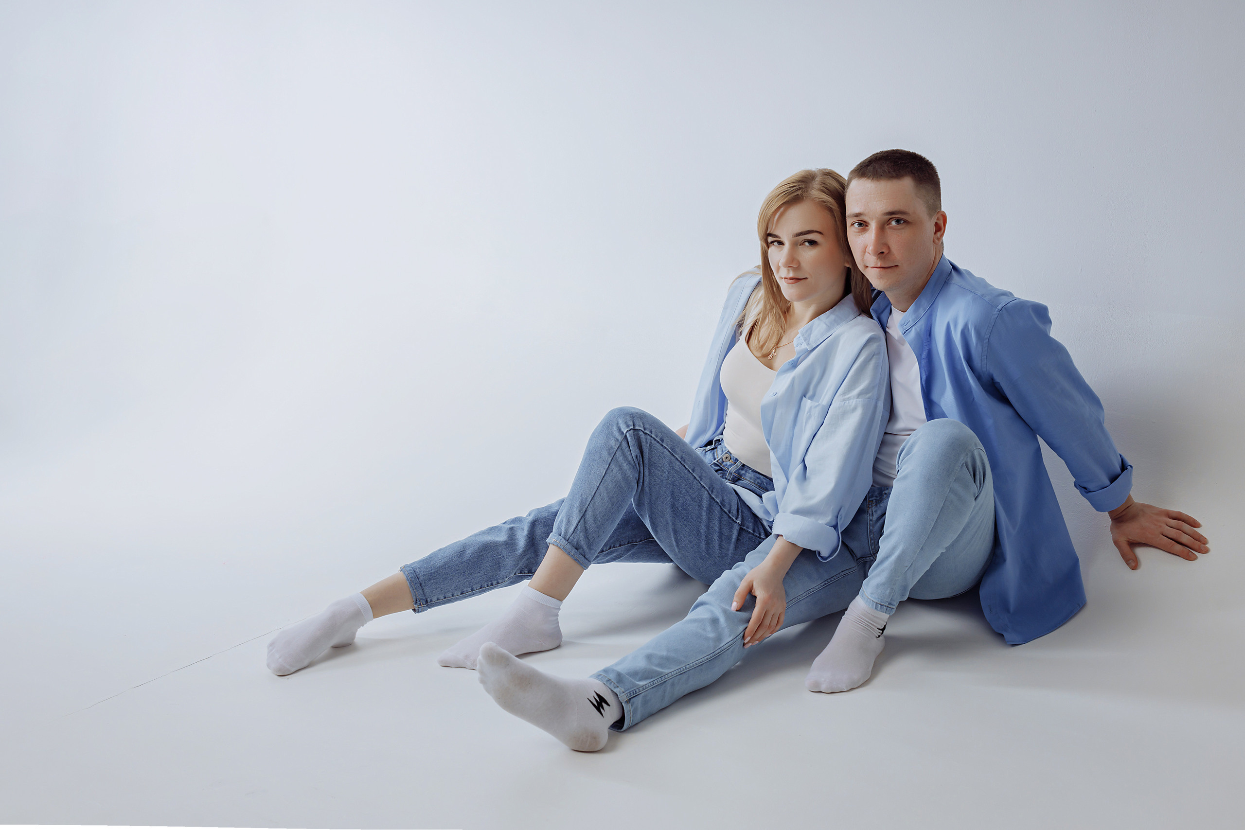 В студии. Фотограф, видеограф