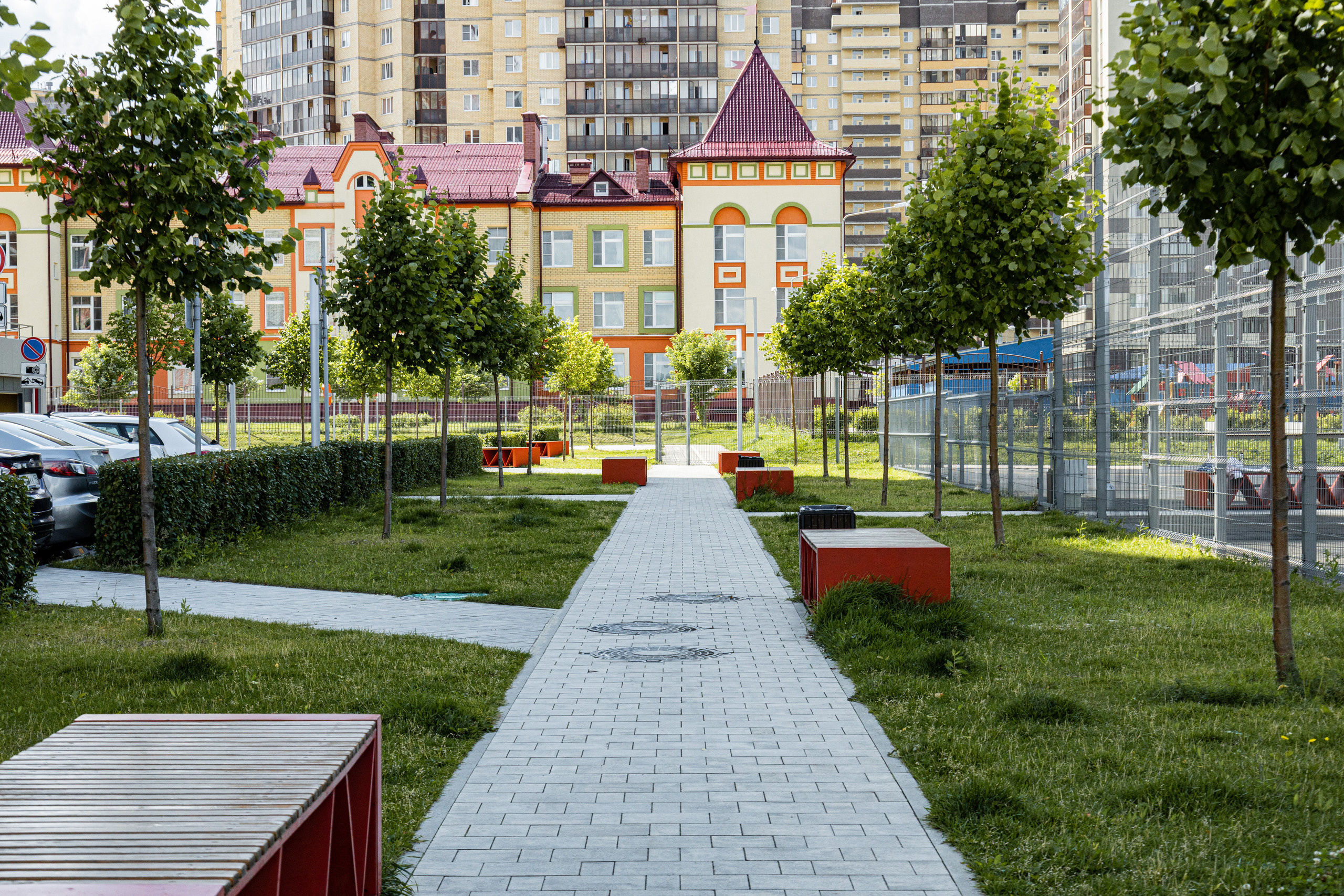 ЖК 5 Столиц, ландшафтный дизайн. Фотограф, видеограф