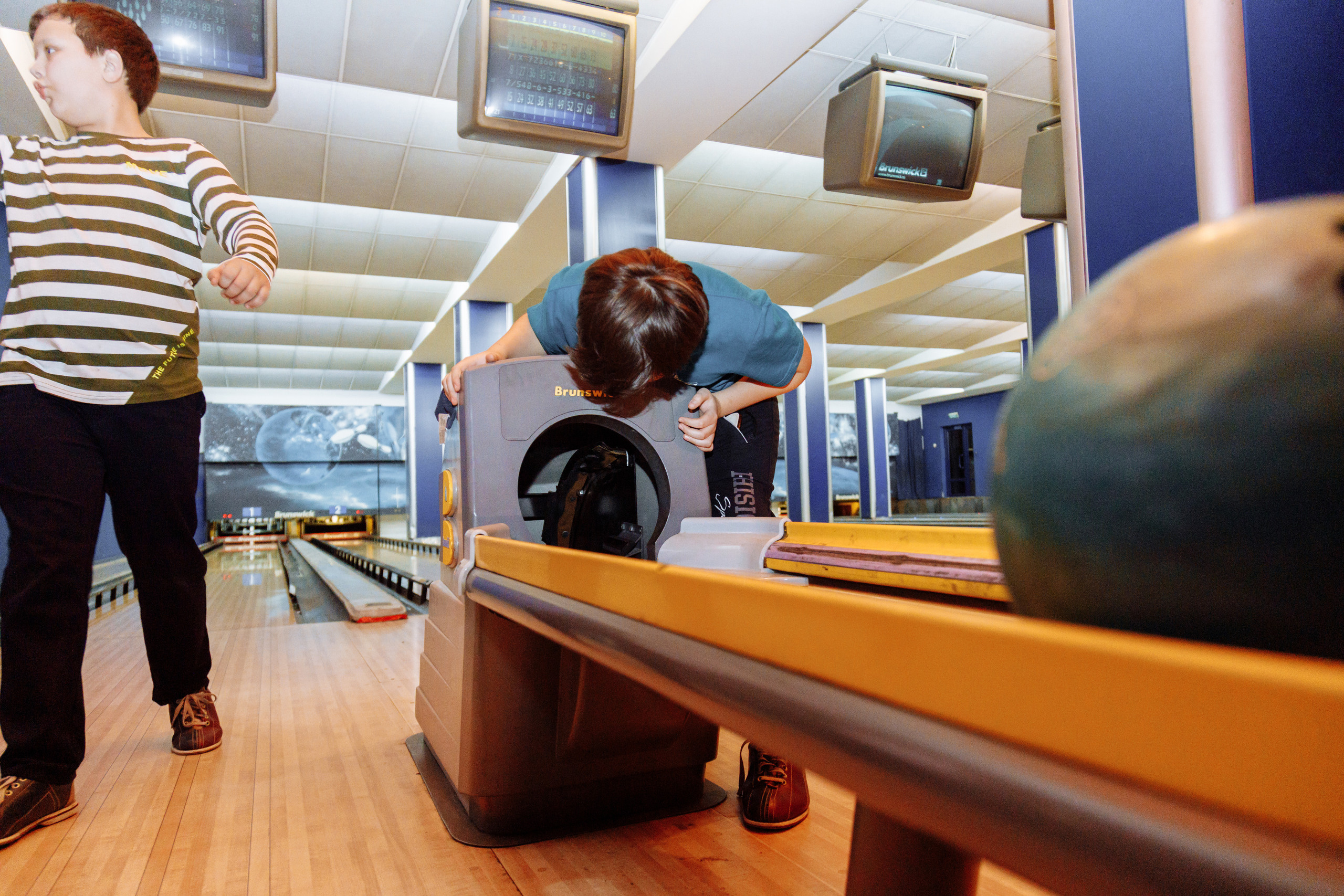 День рождения в боулинге. Фотограф, видеограф