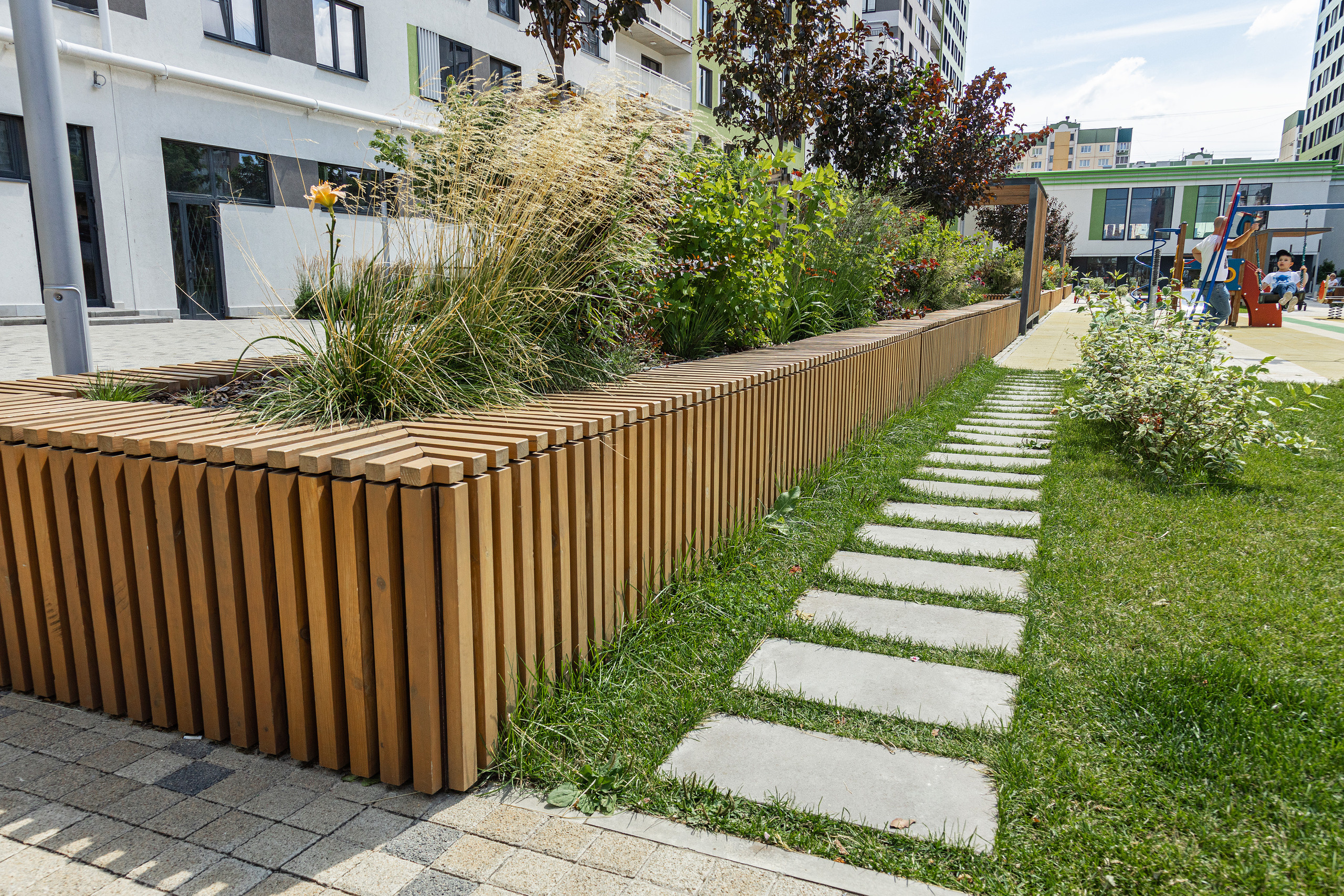 ЖК 5 Столиц, ландшафтный дизайн. Фотограф, видеограф