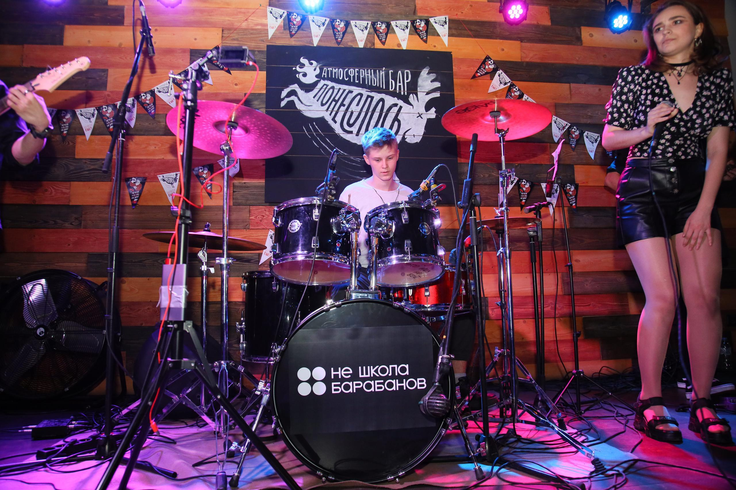 Отчётный концерт «Нешкола барабанов». Фотограф, видеограф