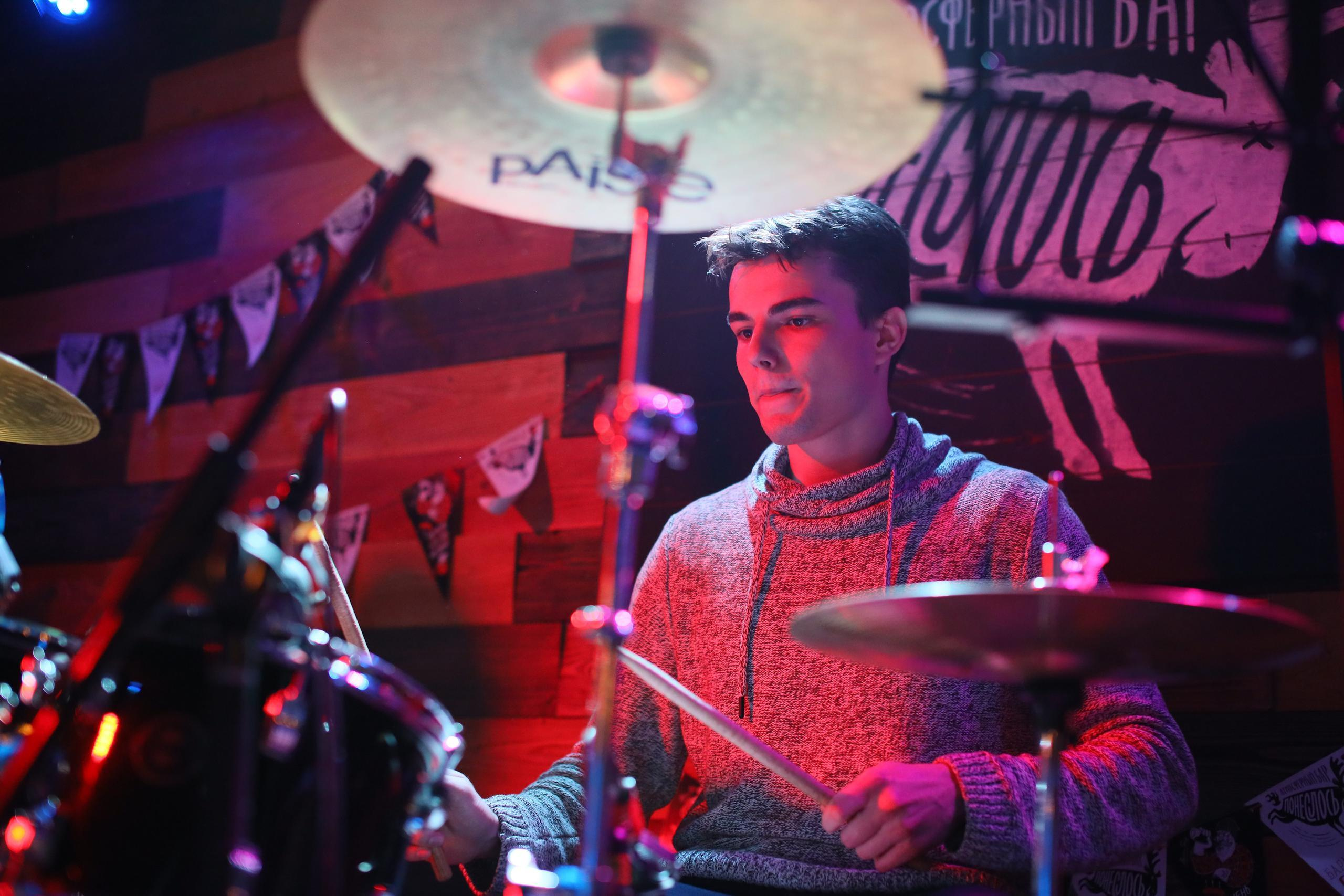 Отчётный концерт «Нешкола барабанов». Фотограф, видеограф