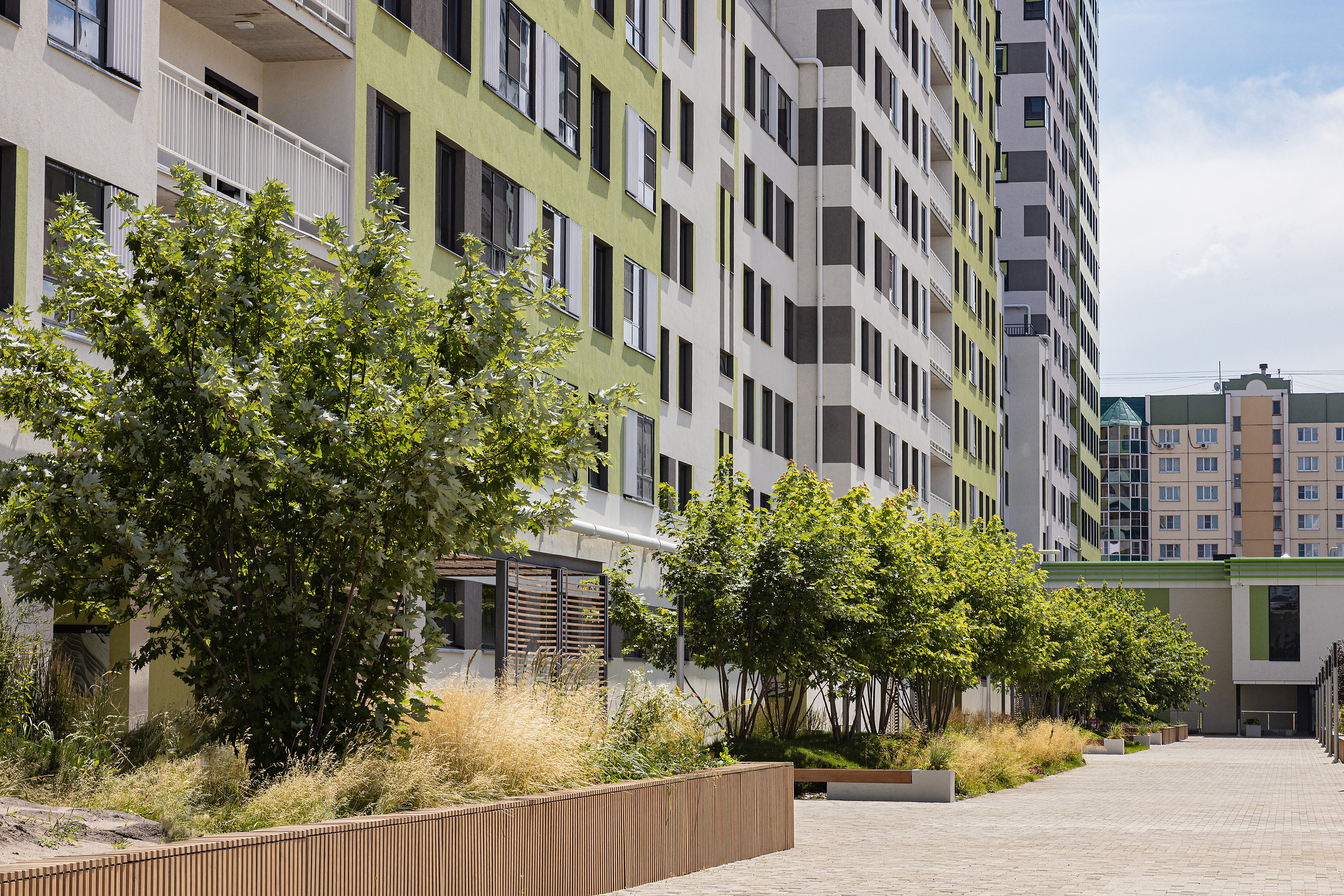 ЖК 5 Столиц, ландшафтный дизайн. Фотограф, видеограф