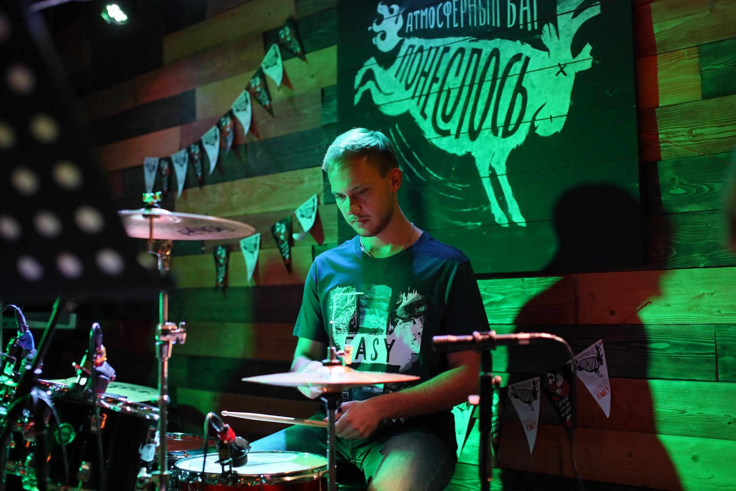 Отчётный концерт «Нешкола барабанов». Фотограф, видеограф