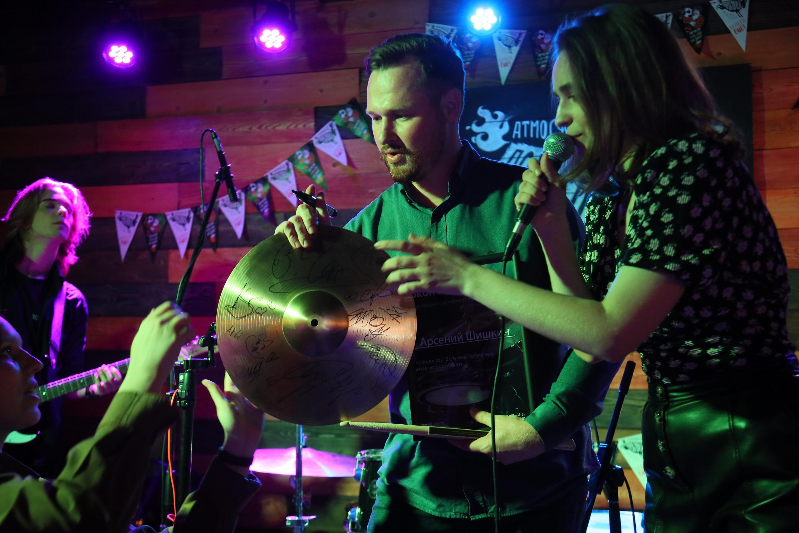 Отчётный концерт «Нешкола барабанов». Фотограф, видеограф