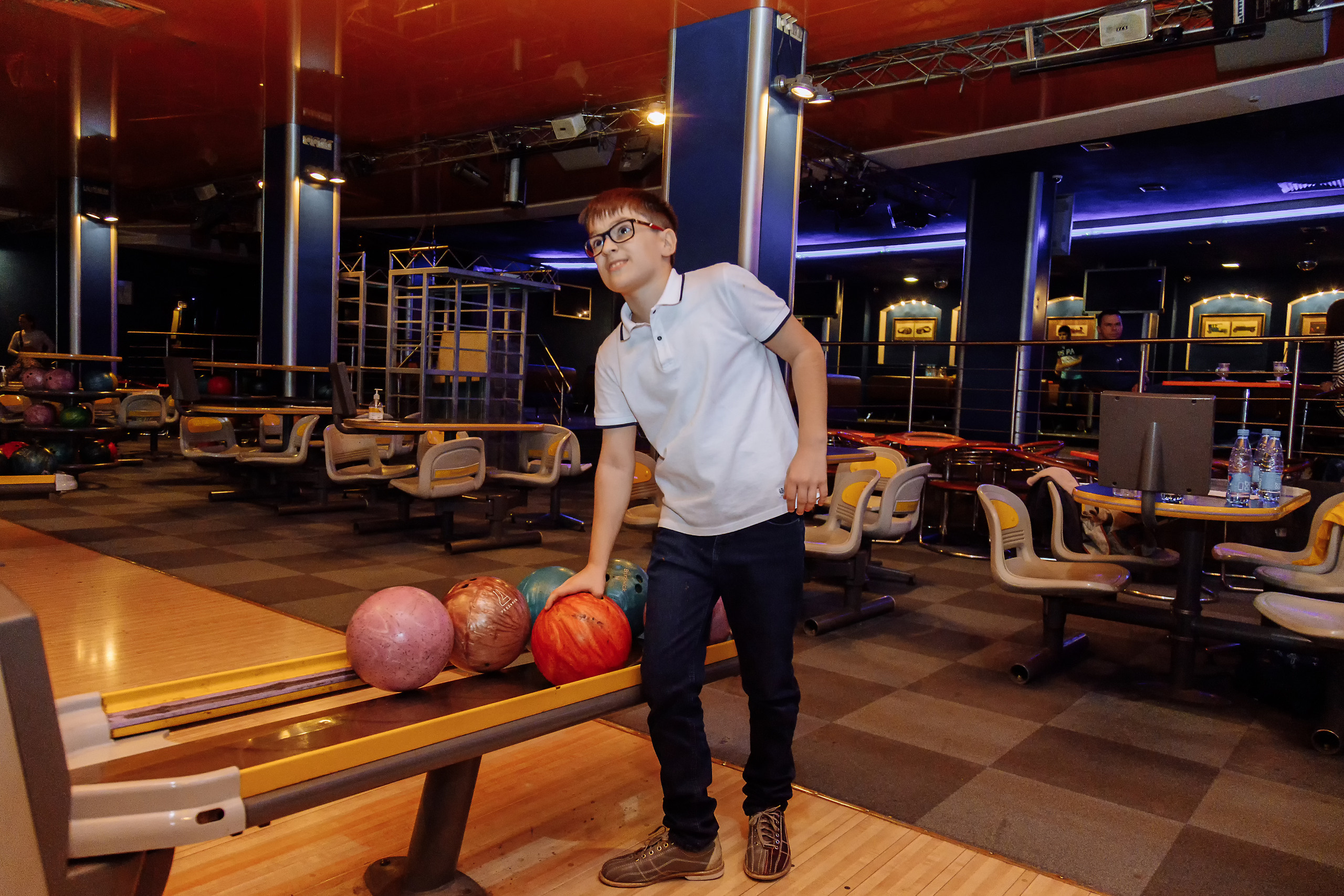 День рождения в боулинге. Фотограф, видеограф