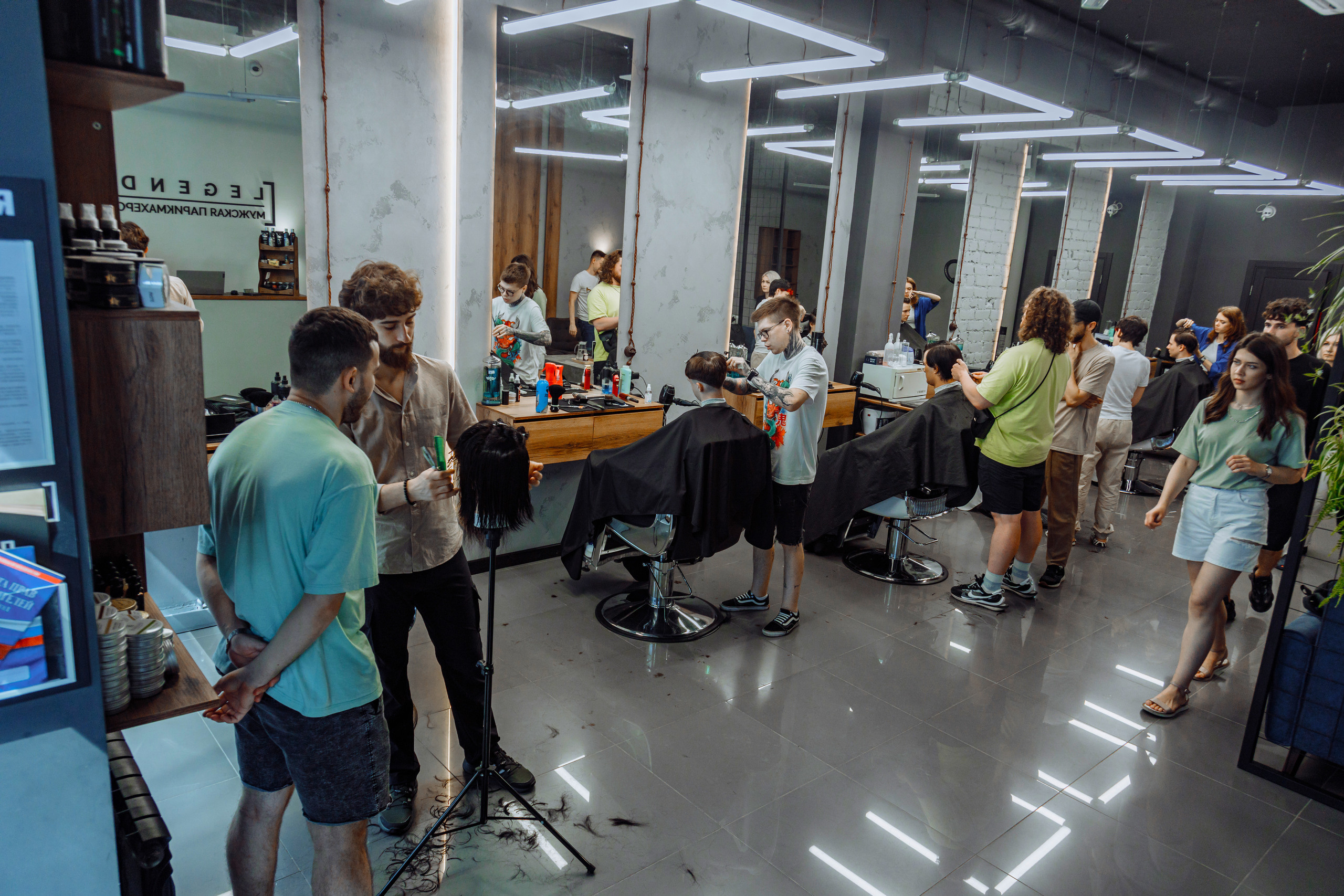 Мастер-класс от Глеба Морозова барбер-шоп «LEGENDA. Фотограф, видеограф