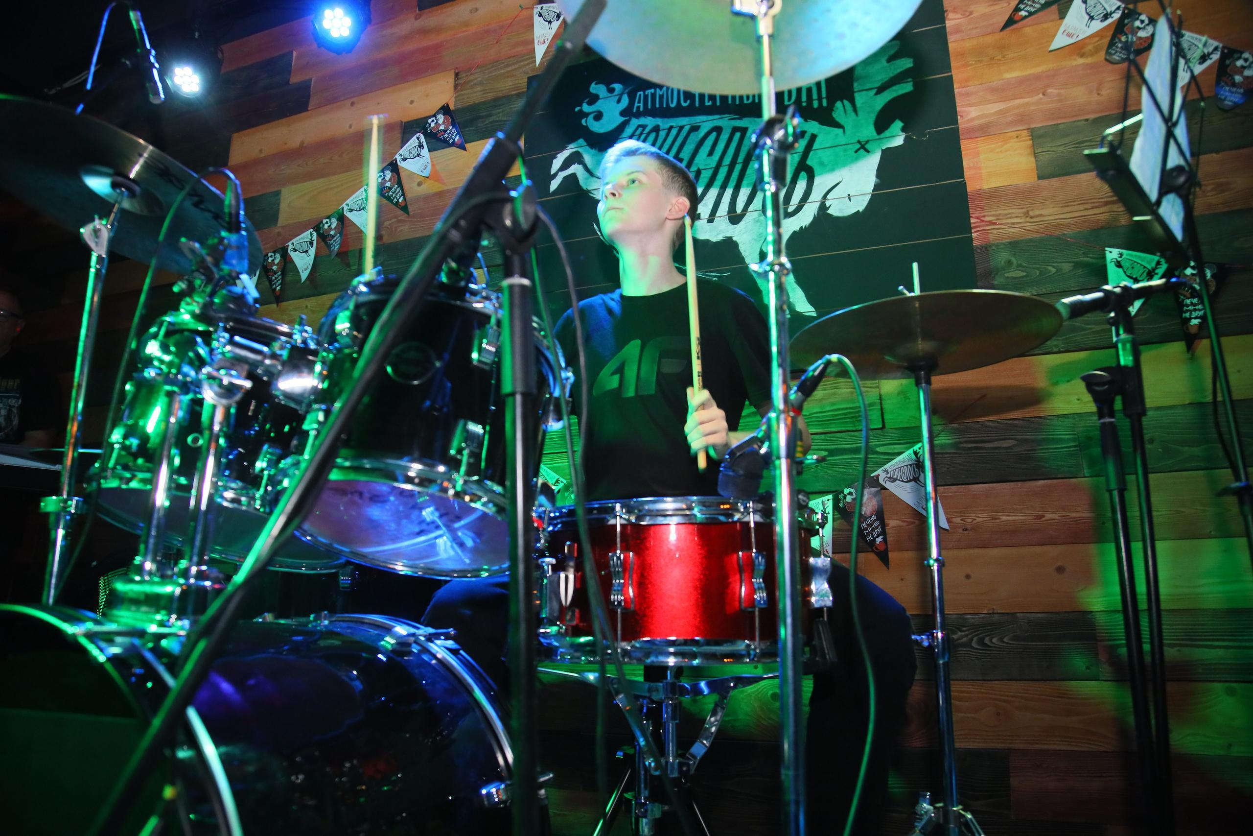 Отчётный концерт «Нешкола барабанов». Фотограф, видеограф