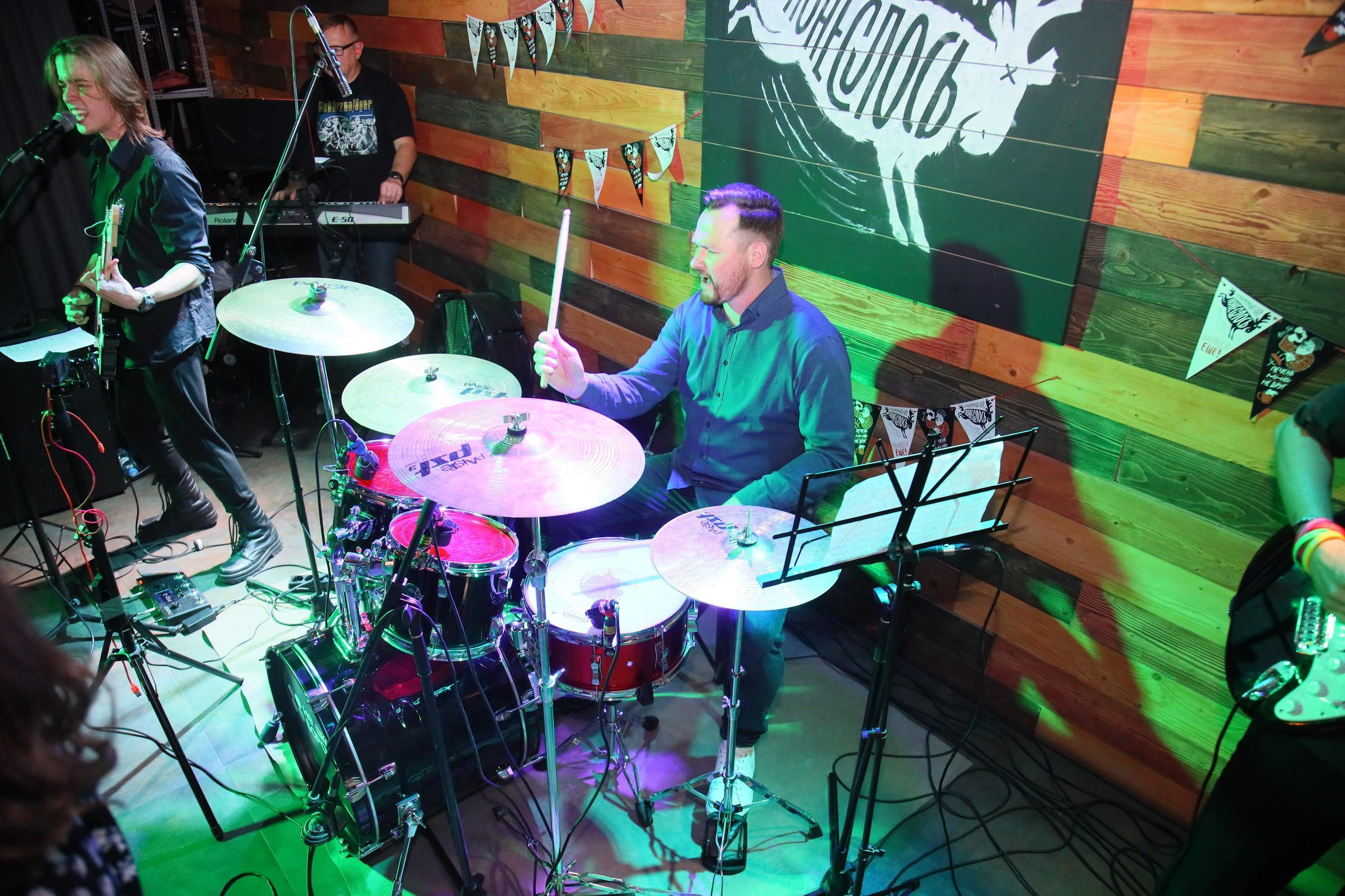 Отчётный концерт «Нешкола барабанов». Фотограф, видеограф