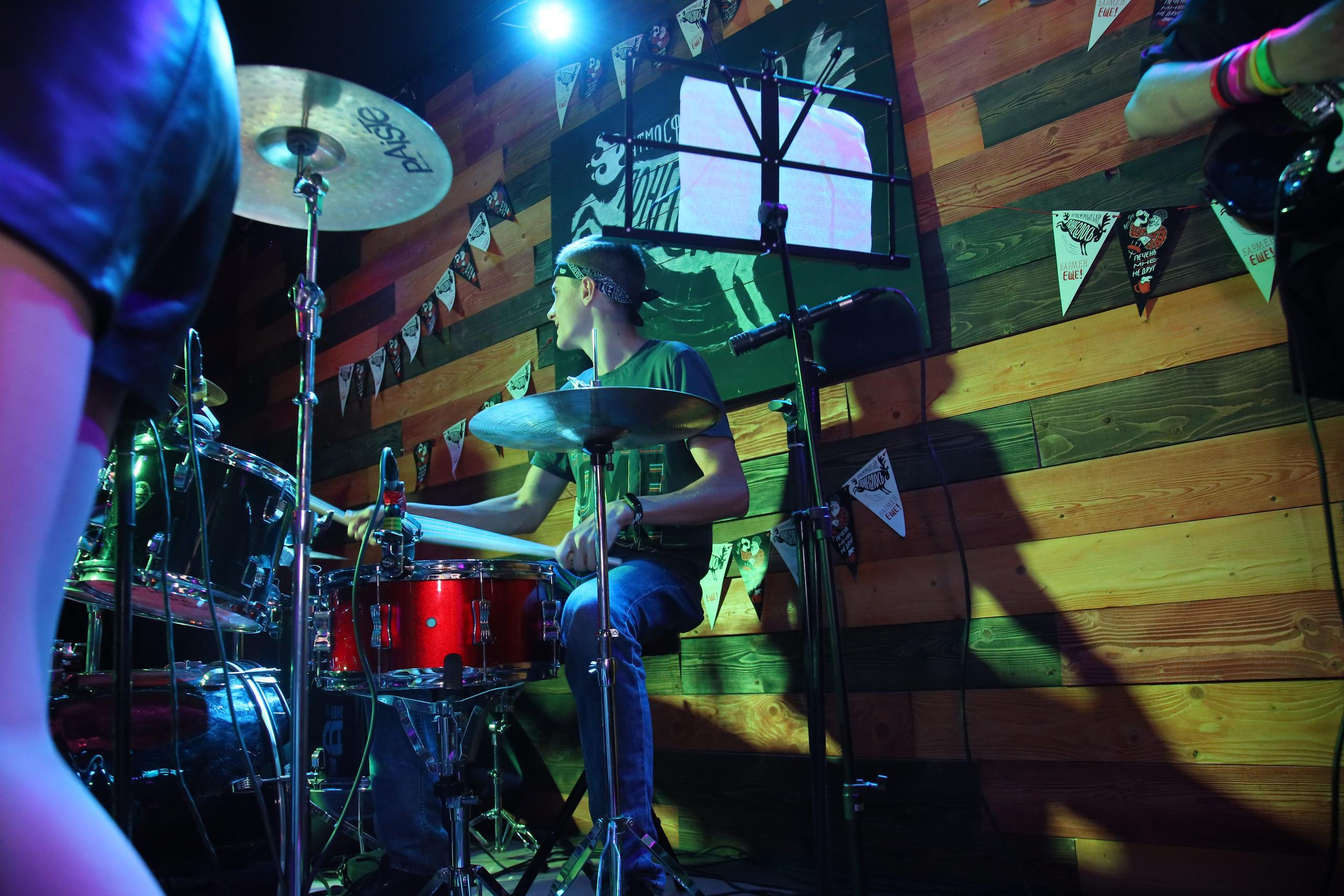 Отчётный концерт «Нешкола барабанов». Фотограф, видеограф