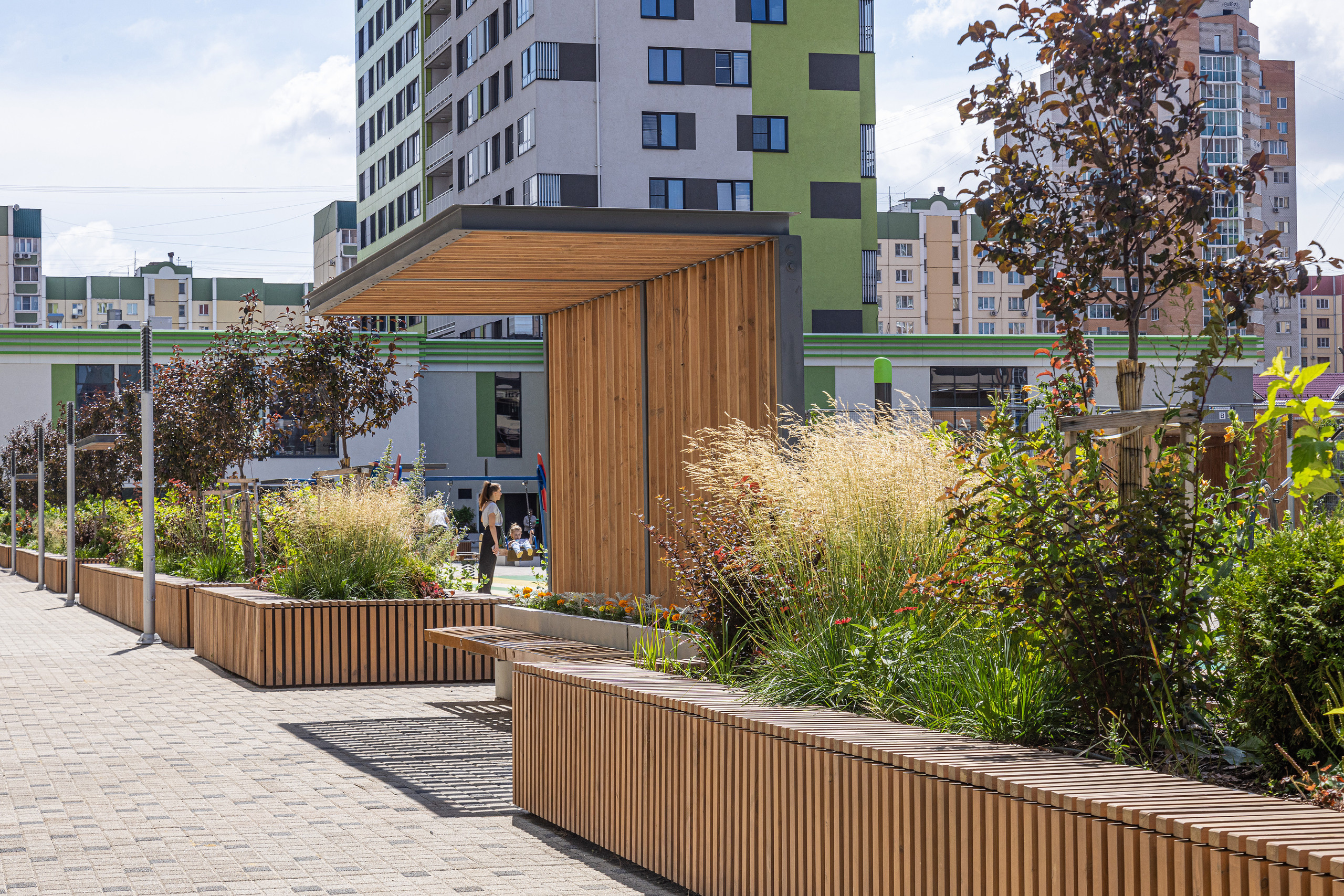 ЖК 5 Столиц, ландшафтный дизайн. Фотограф, видеограф