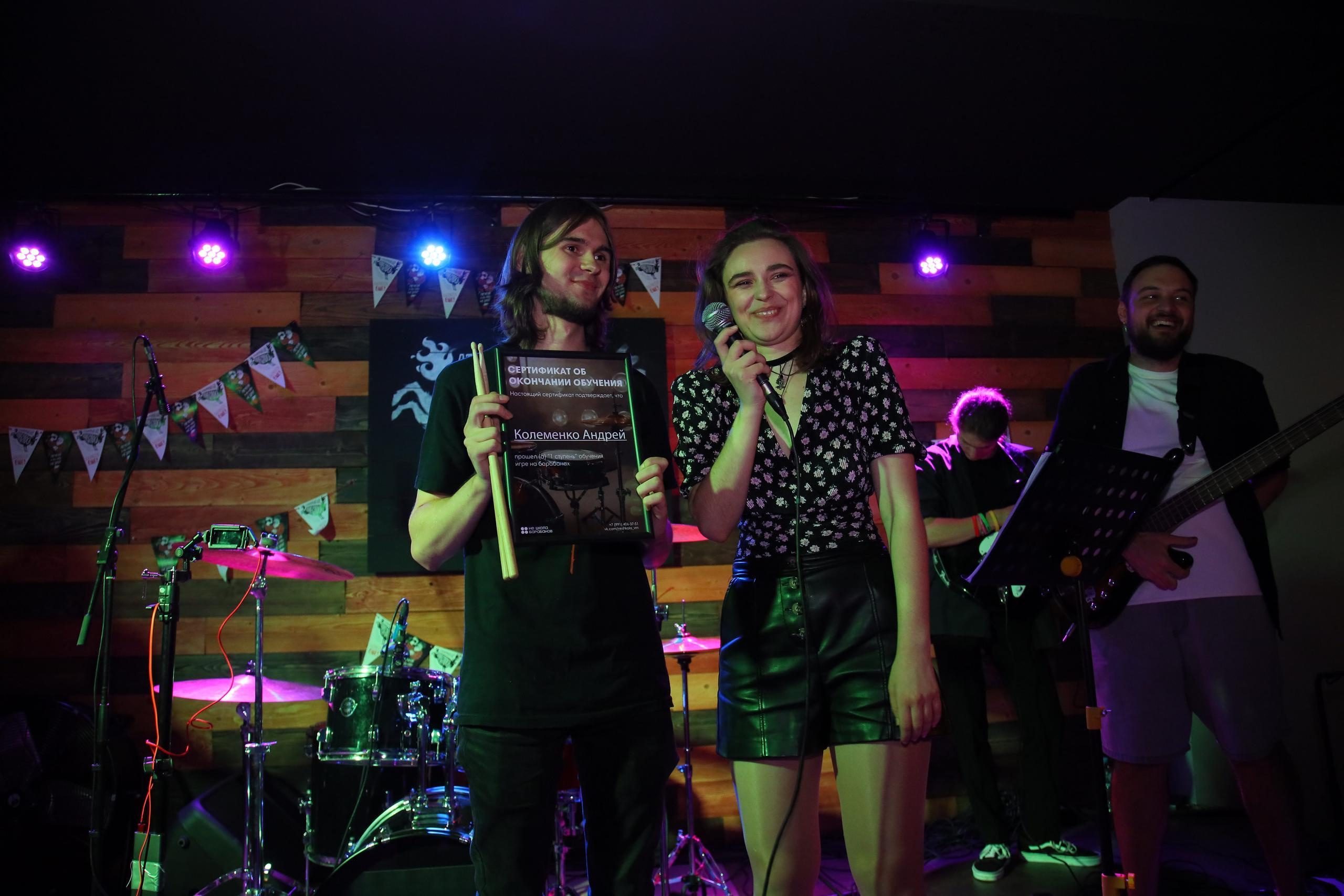 Отчётный концерт «Нешкола барабанов». Фотограф, видеограф