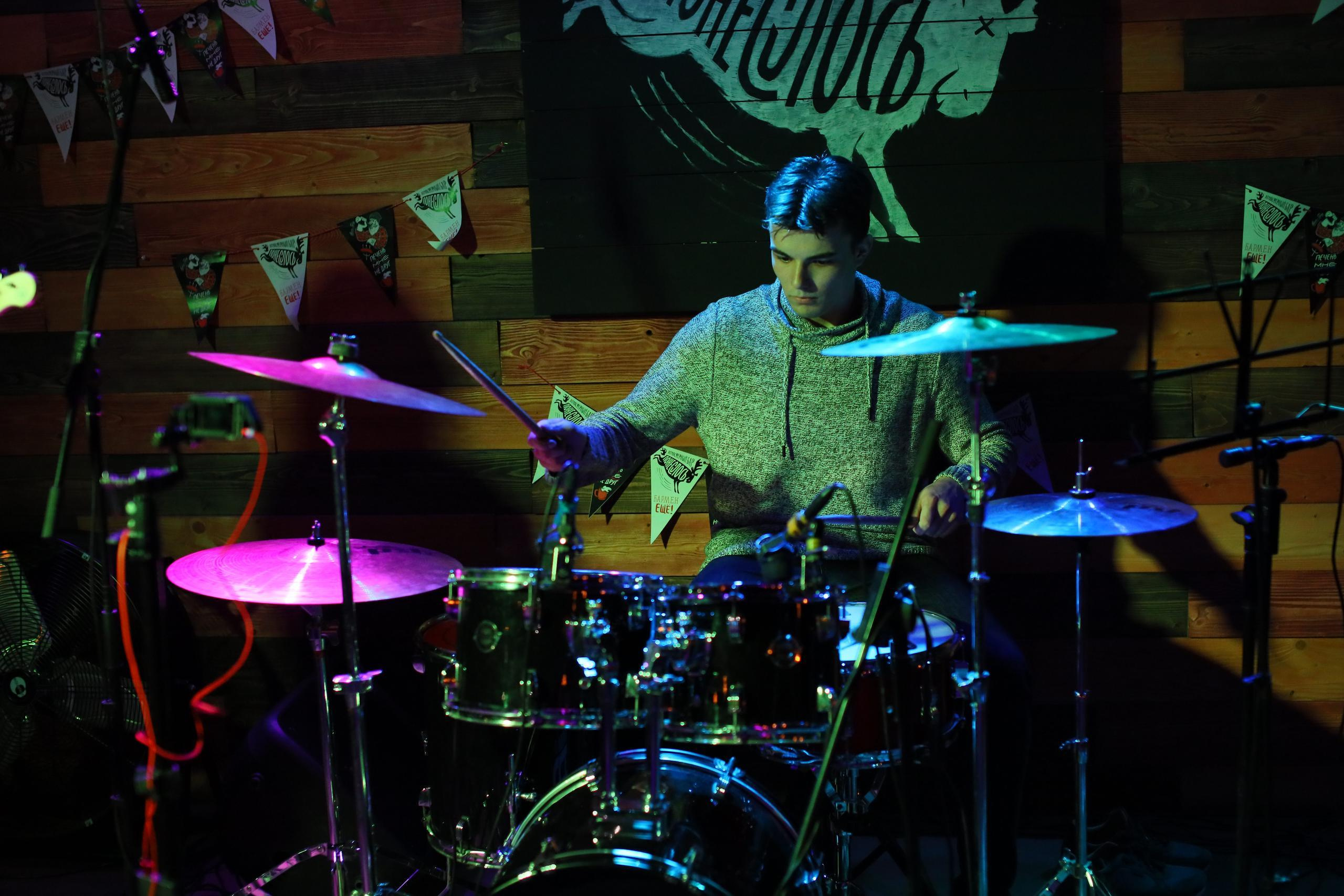 Отчётный концерт «Нешкола барабанов». Фотограф, видеограф