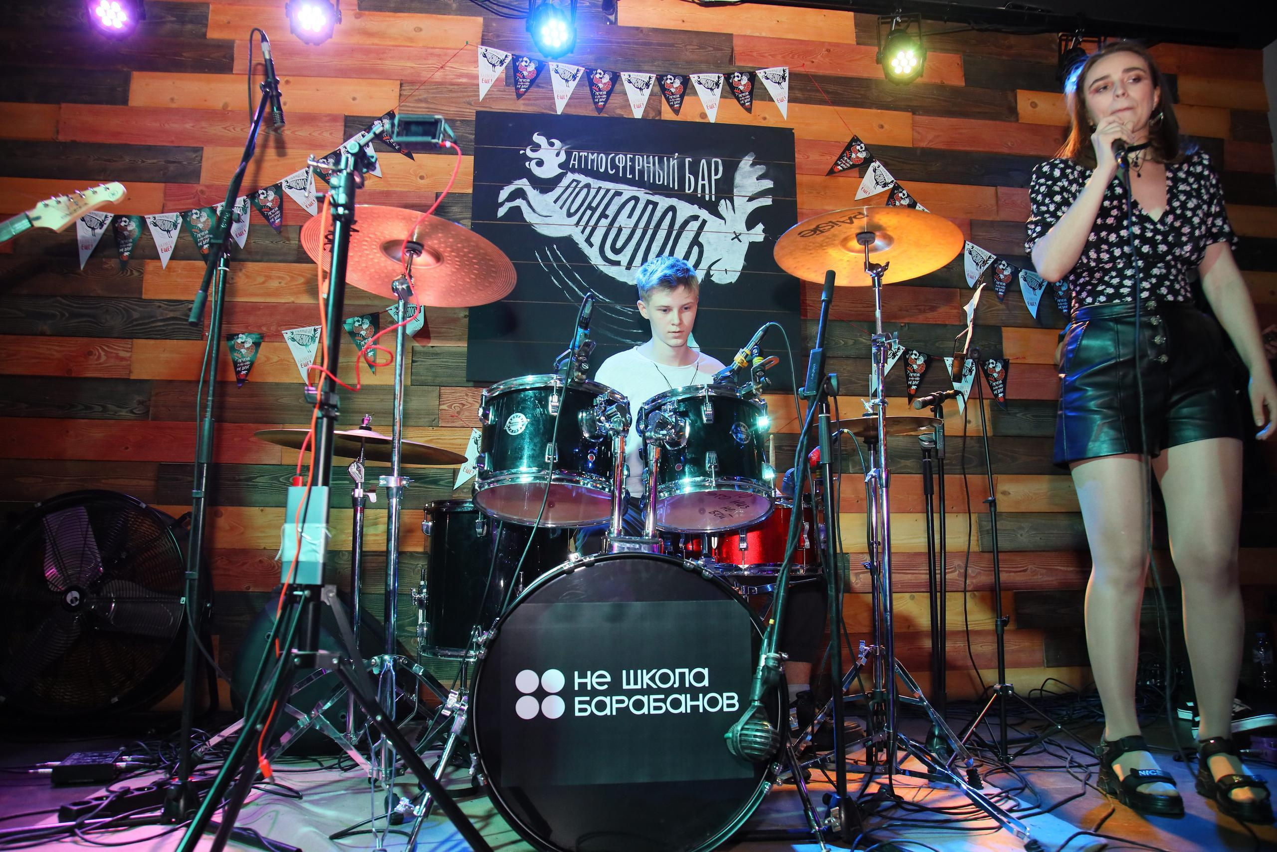 Отчётный концерт «Нешкола барабанов». Фотограф, видеограф