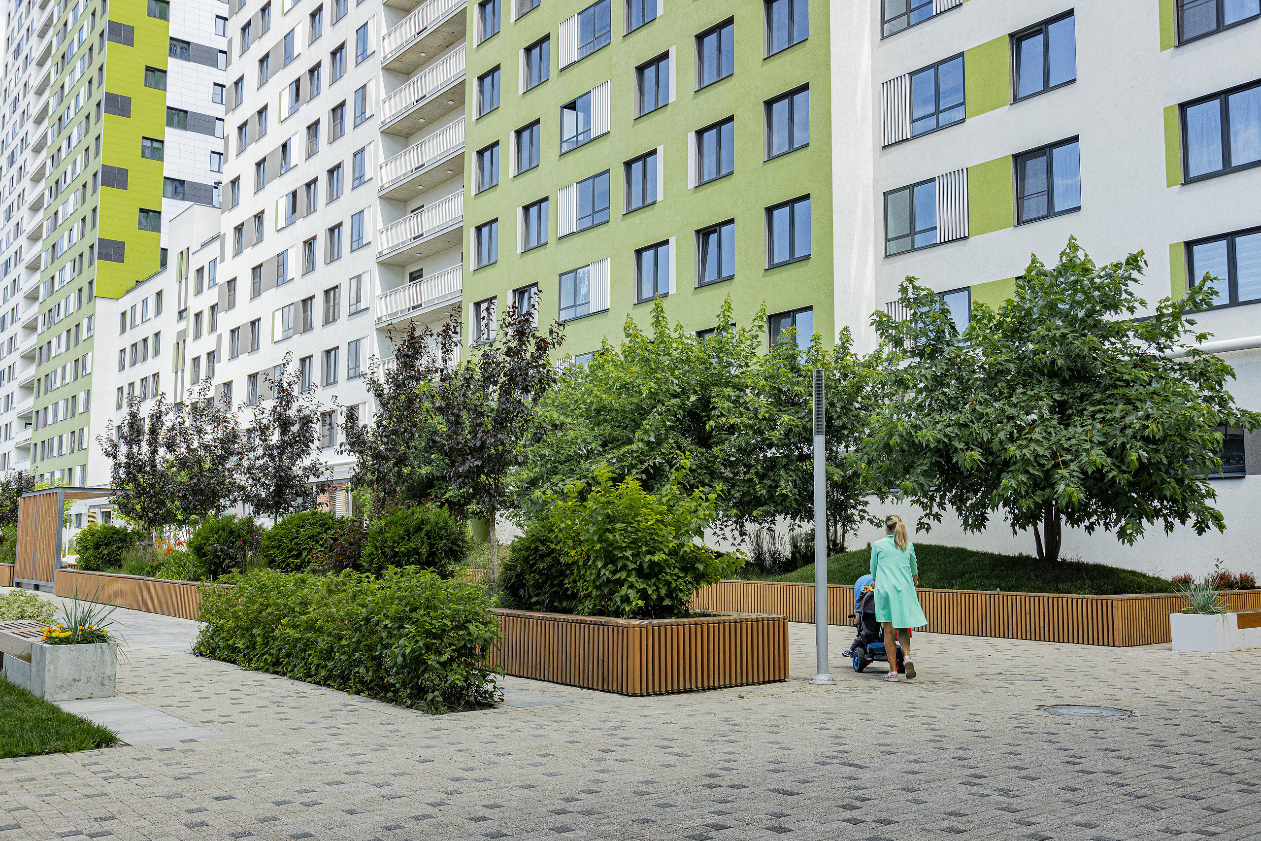 ЖК 5 Столиц, ландшафтный дизайн. Фотограф, видеограф