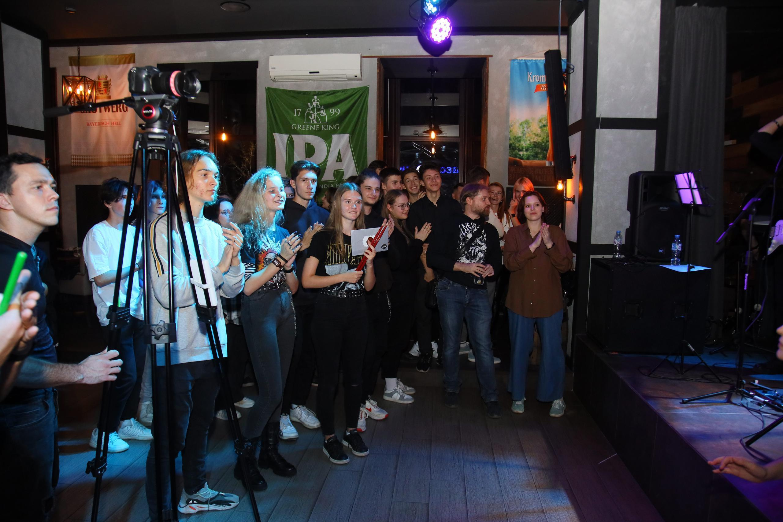 Отчётный концерт «Нешкола барабанов». Фотограф, видеограф